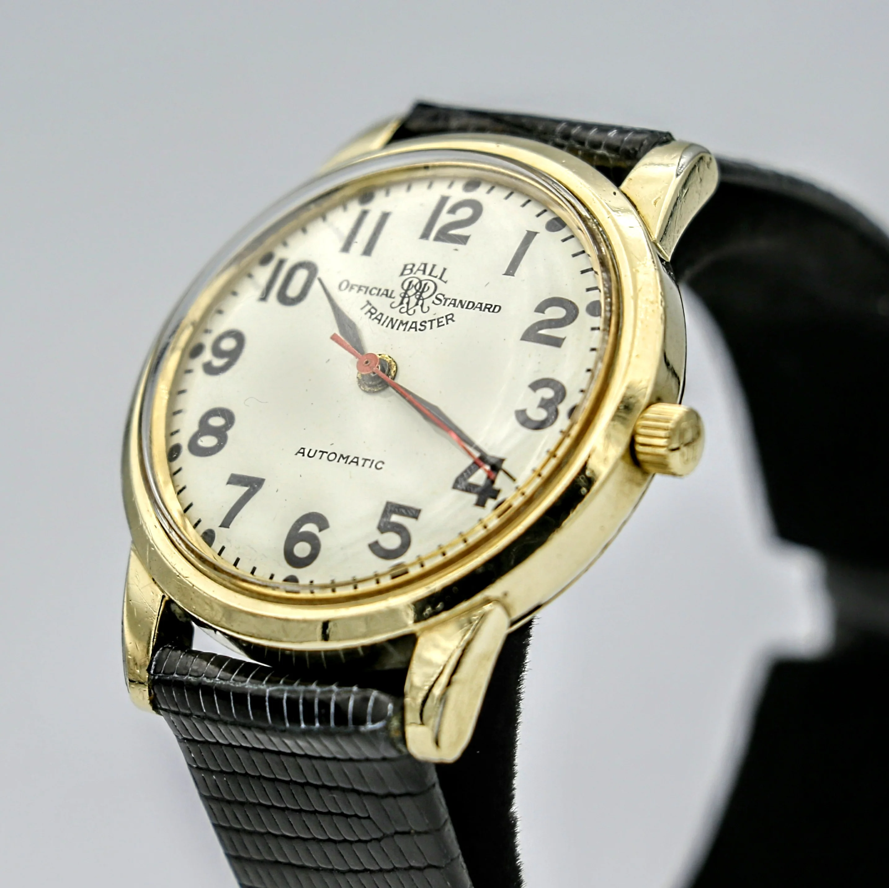 1970 BALL Watch Official RR Standard Trainmaster 25 Jewels Vintage Wristwatch - Image 8