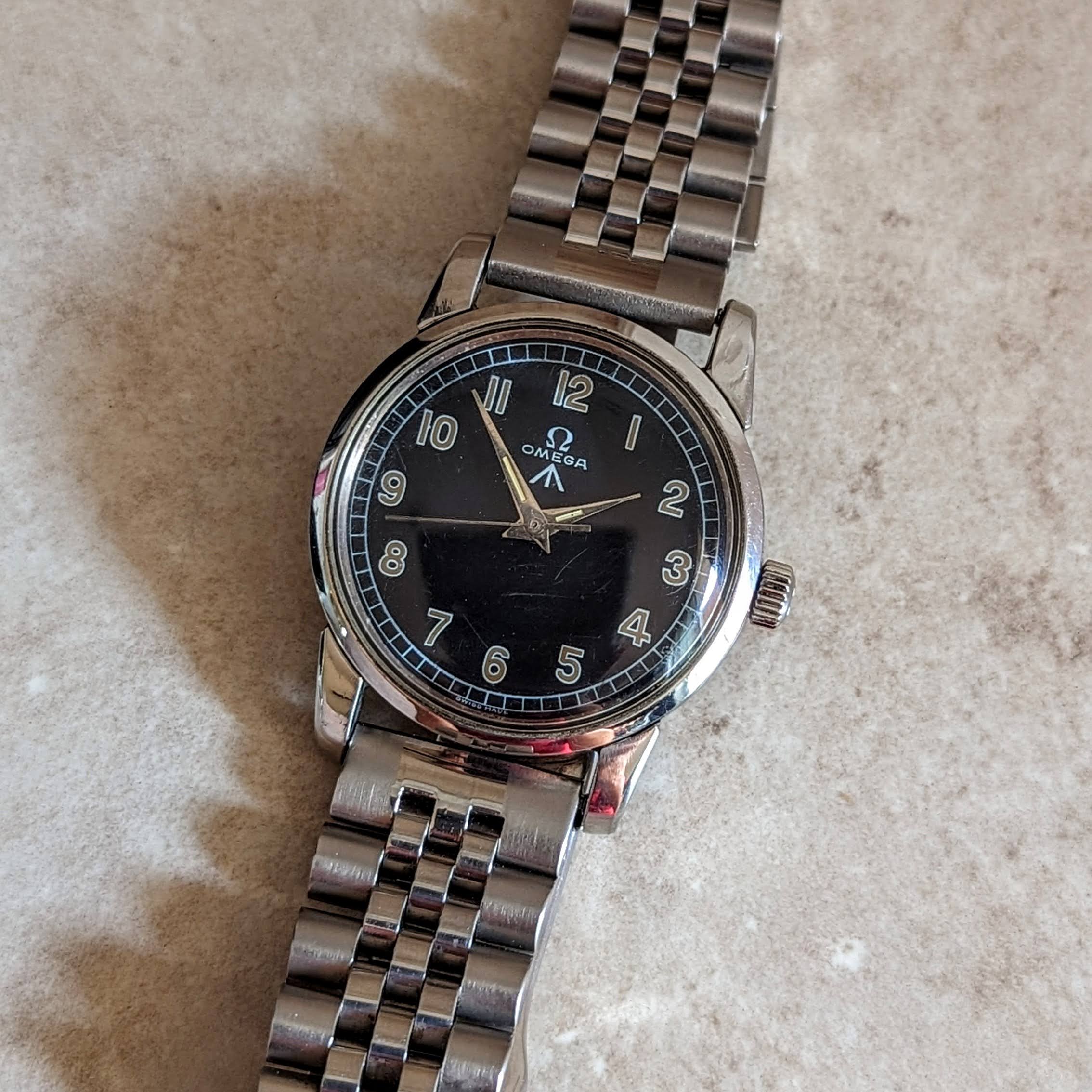 1970 Custom OMEGA W.W.W. Wristwatch British MoD Military Style Watch - Image 11