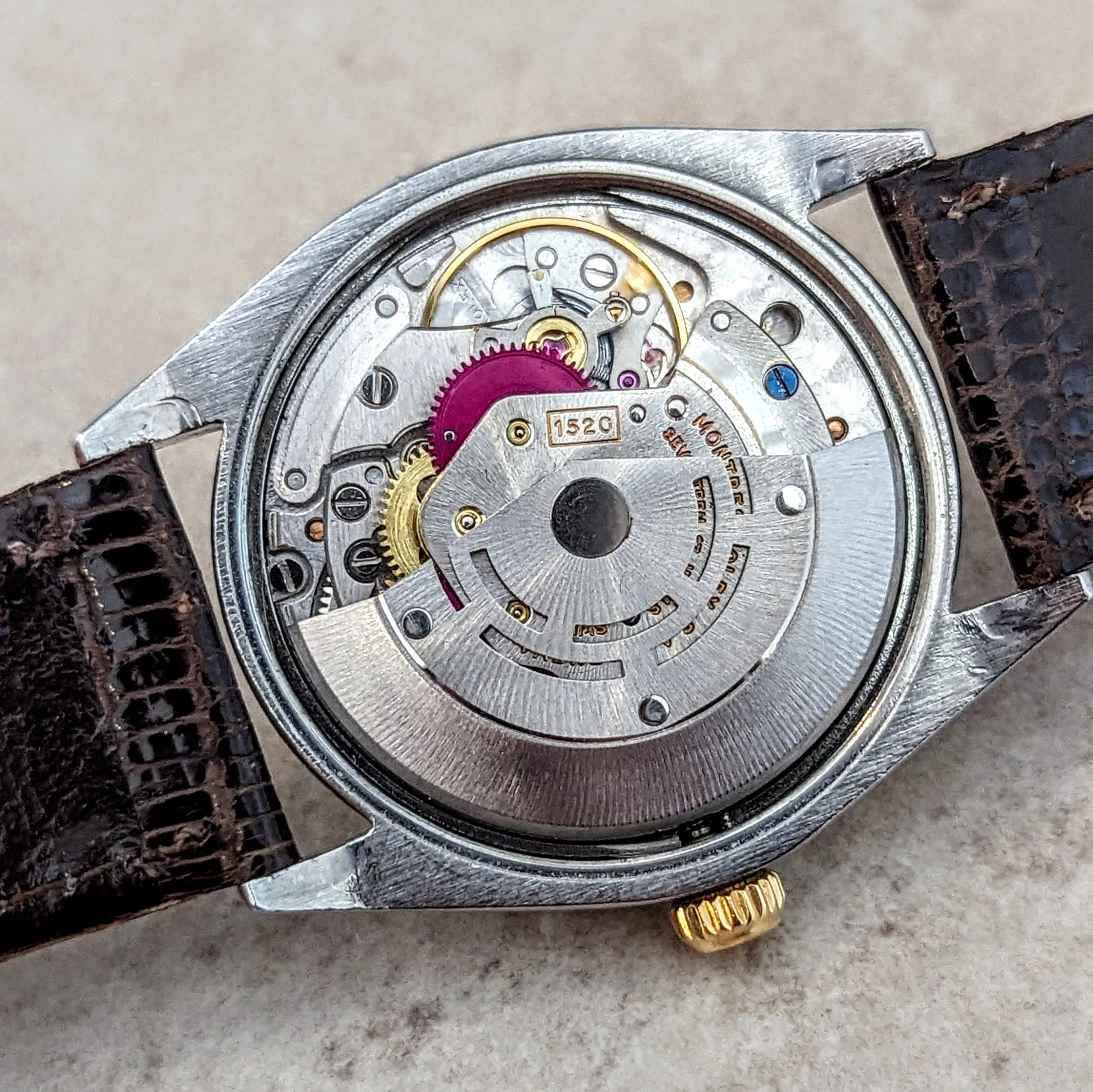 1970 ROLEX Oyster Perpetual AIR-KING Watch Ref. 5501 Cal. 1520 Vintage Automatic Wristwatch - Image 16