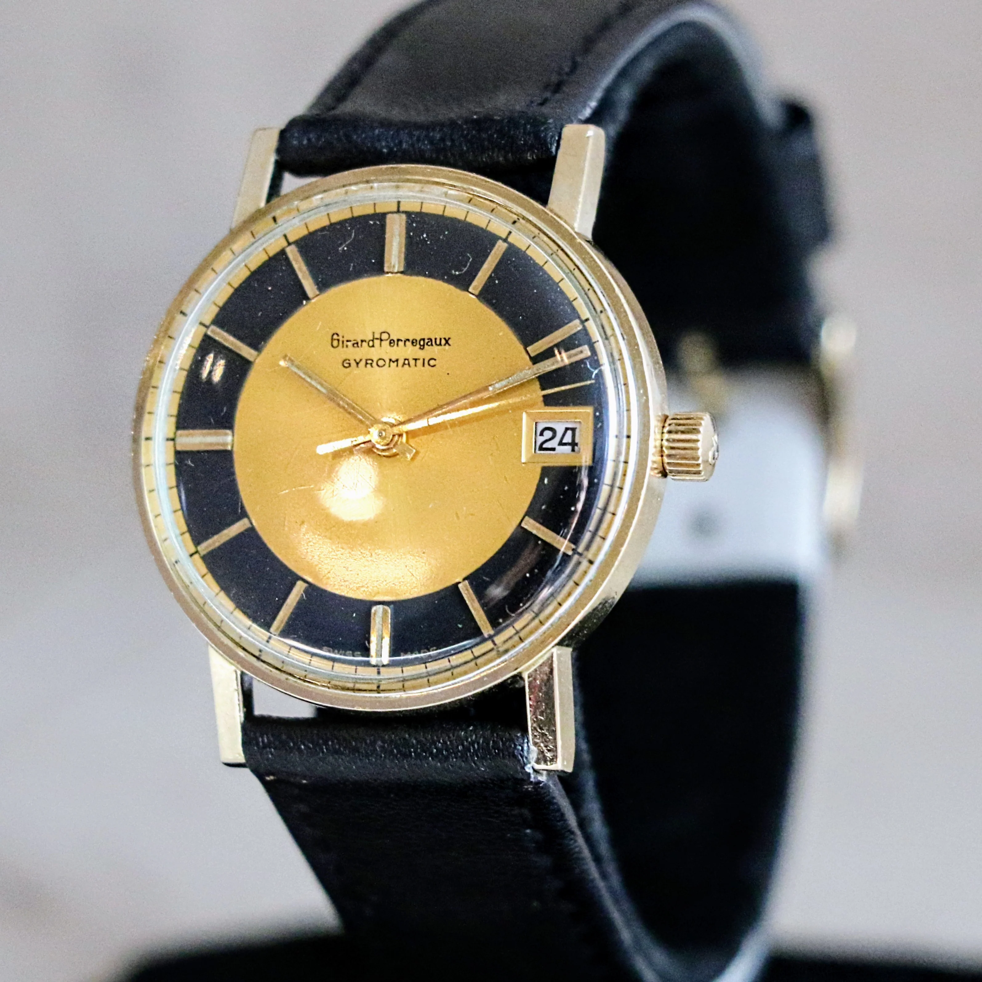 1970s GIRARD-PERREGAUX Gyromatic Automatic Watch Vintage Wristwatch - Image 3