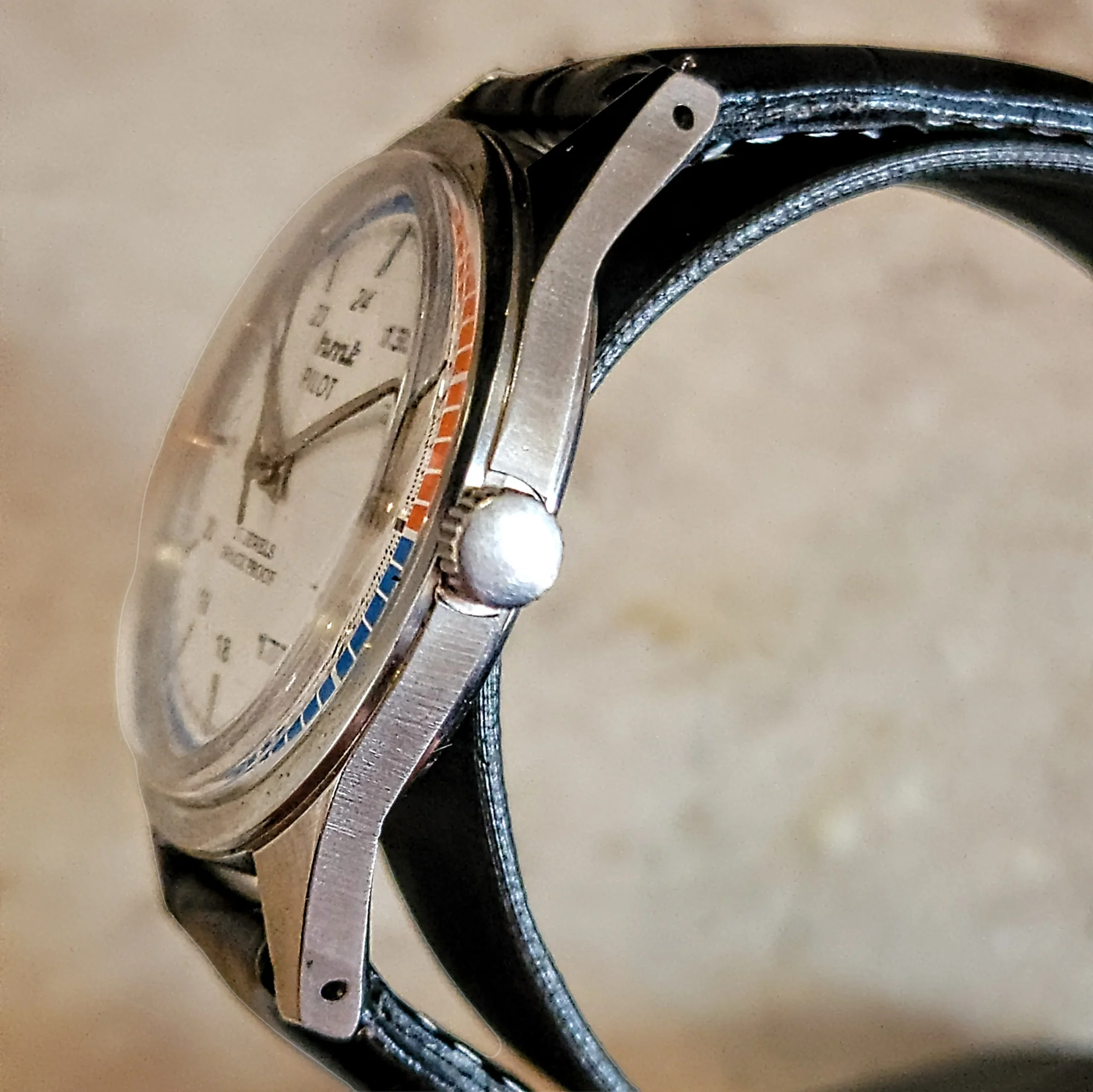 1970's HMT Pilot Watch 17 Jewels Cal. 0231 - All S. Steel - Image 10