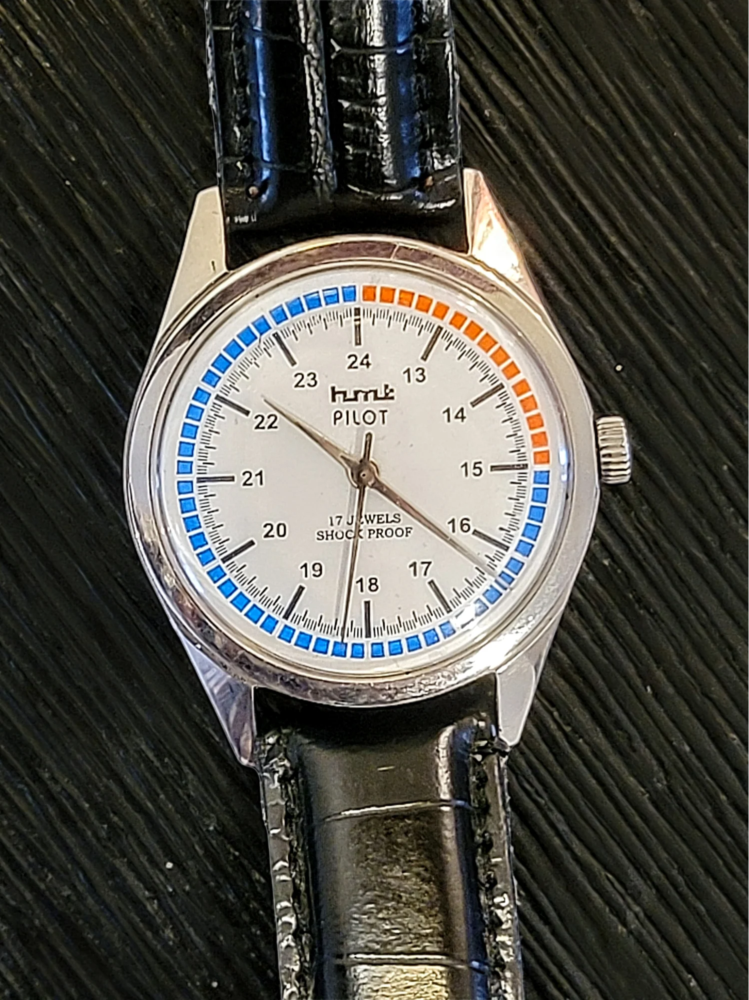 1970's HMT Pilot Watch 17 Jewels Cal. 0231 - All S. Steel - Image 12