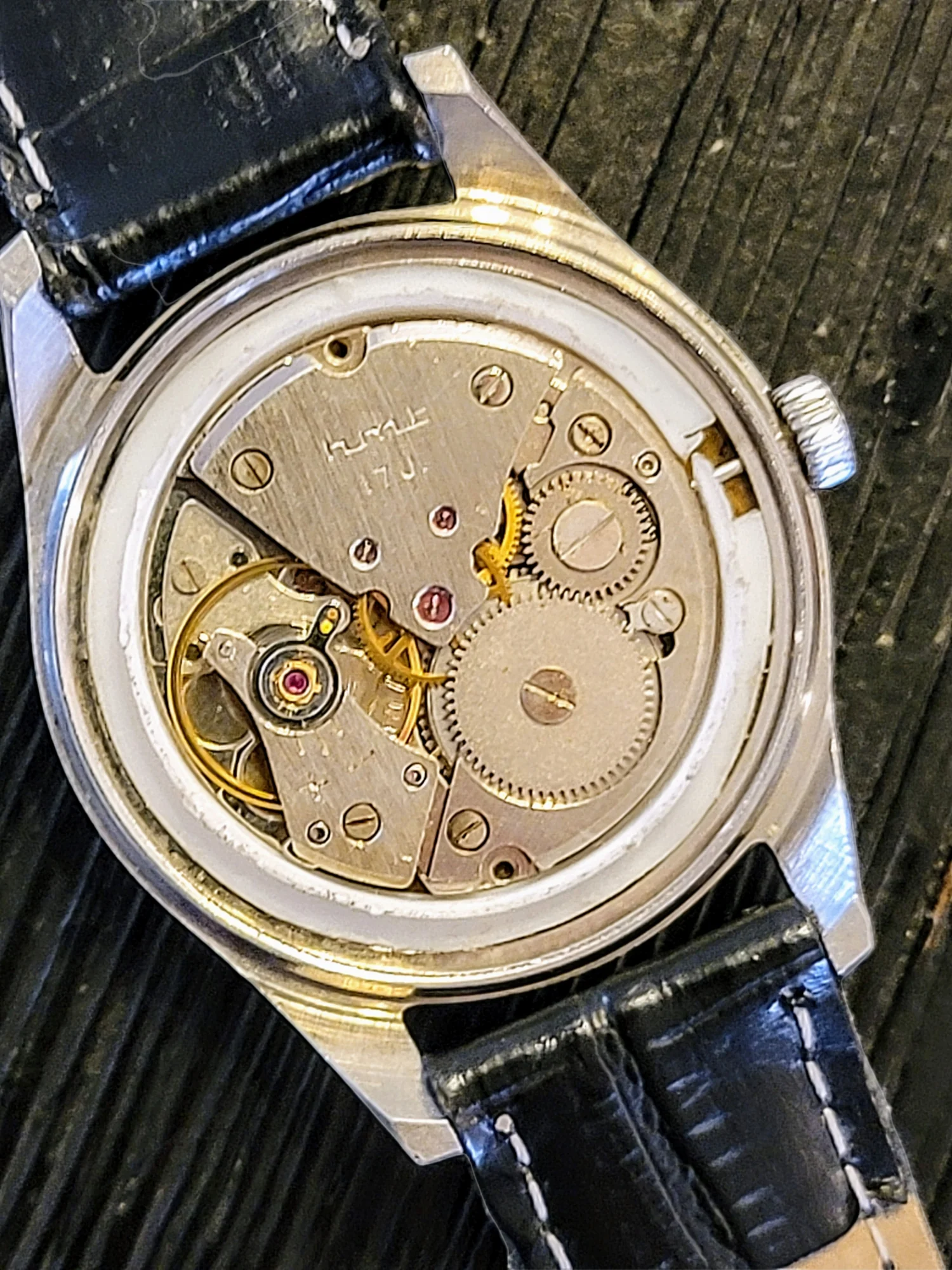 1970's HMT Pilot Watch 17 Jewels Cal. 0231 - All S. Steel - Image 8