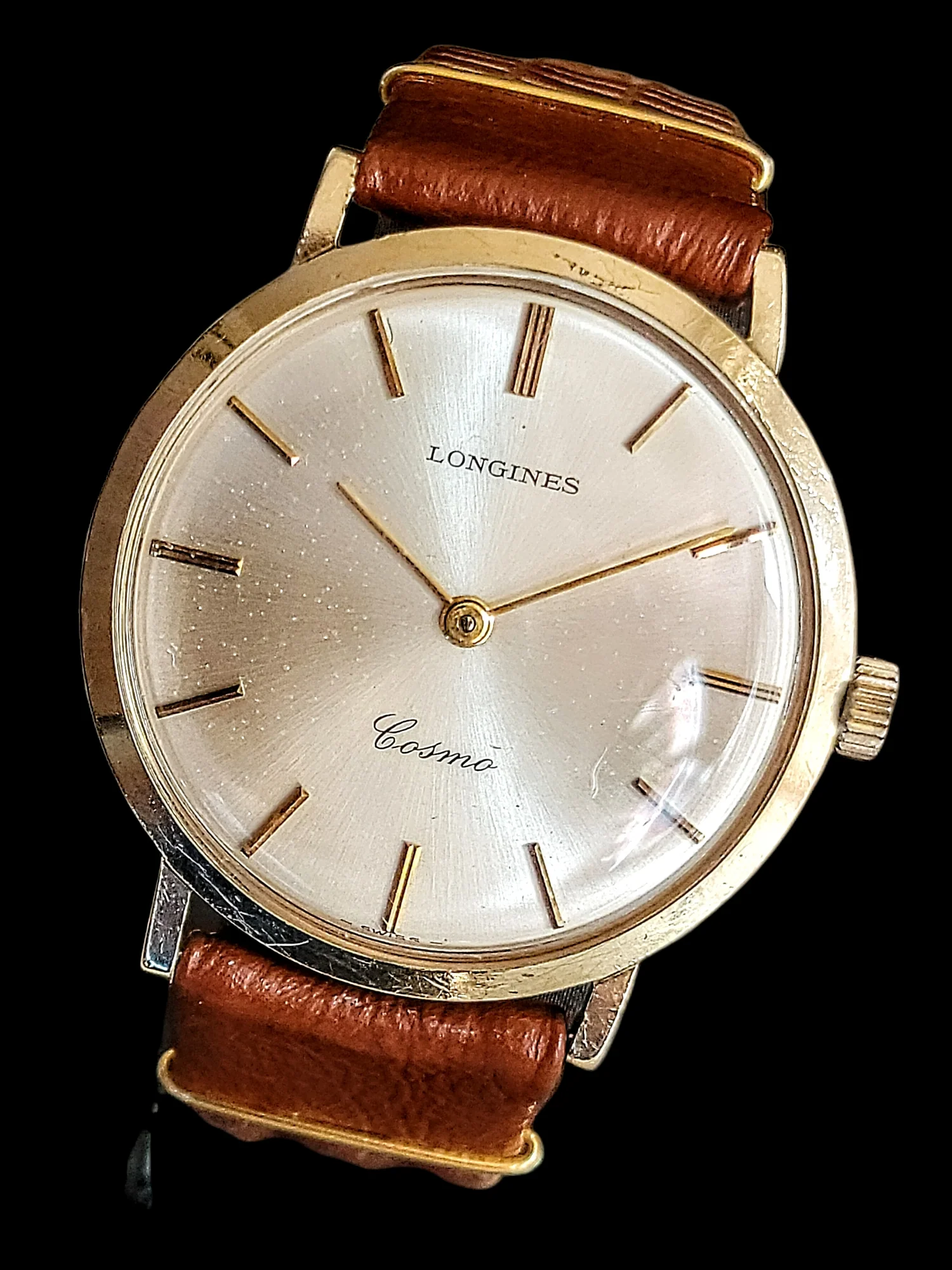 1970's LONGINES Cosmo Watch 17 Jewels Cal. 428 Swiss - Image 12