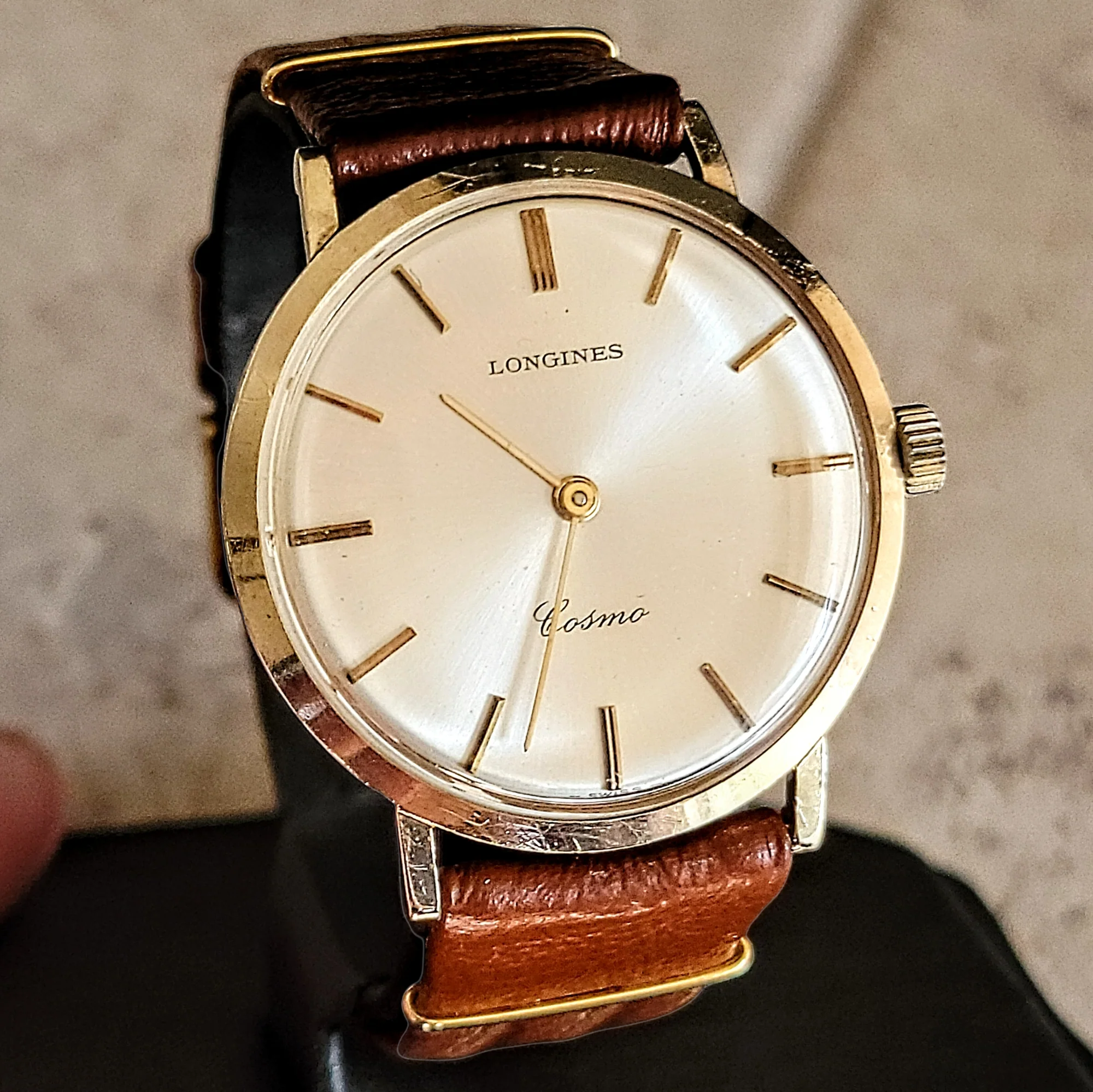 1970's LONGINES Cosmo Watch 17 Jewels Cal. 428 Swiss - Image 15