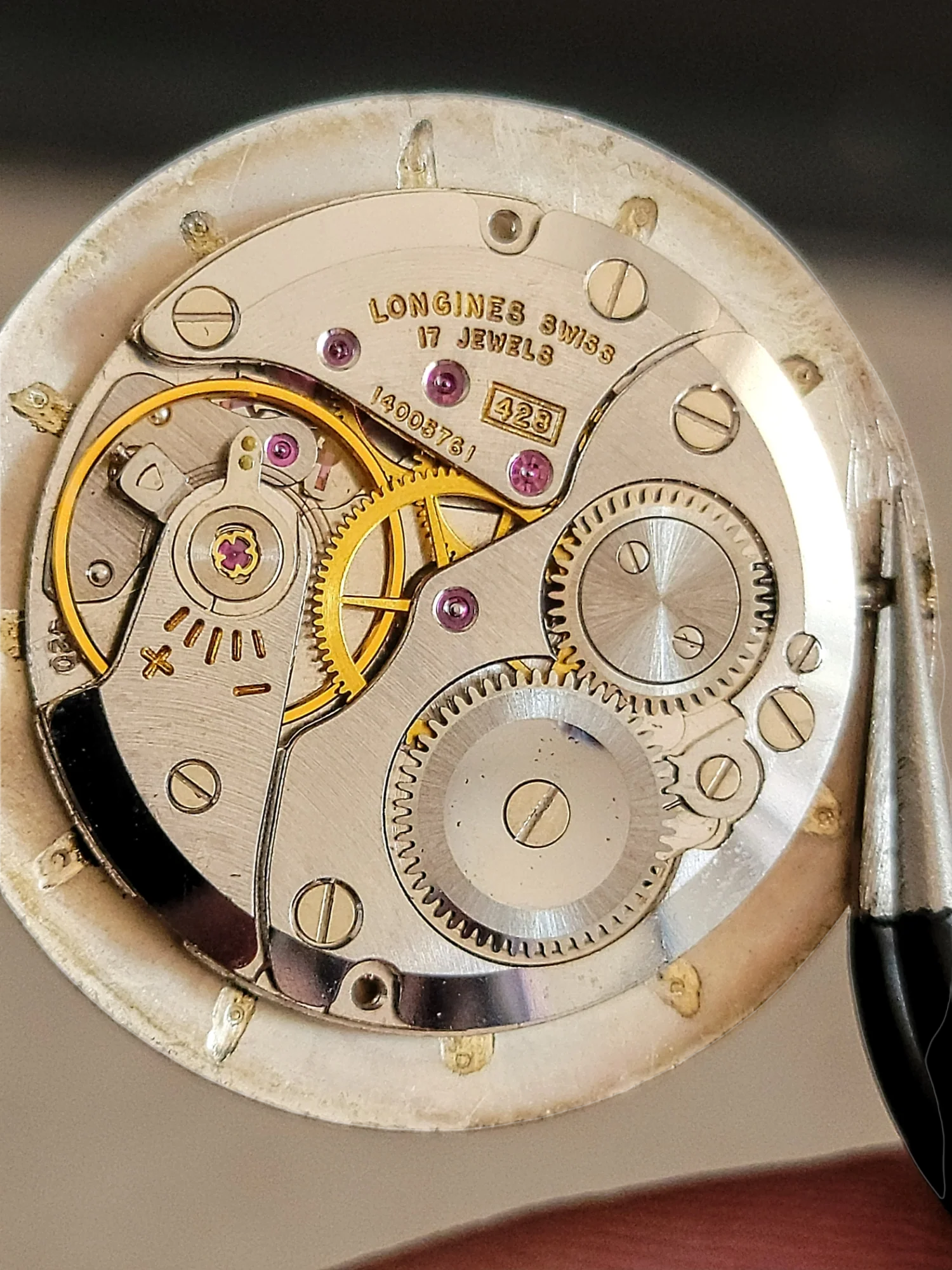 1970's LONGINES Cosmo Watch 17 Jewels Cal. 428 Swiss - Image 23