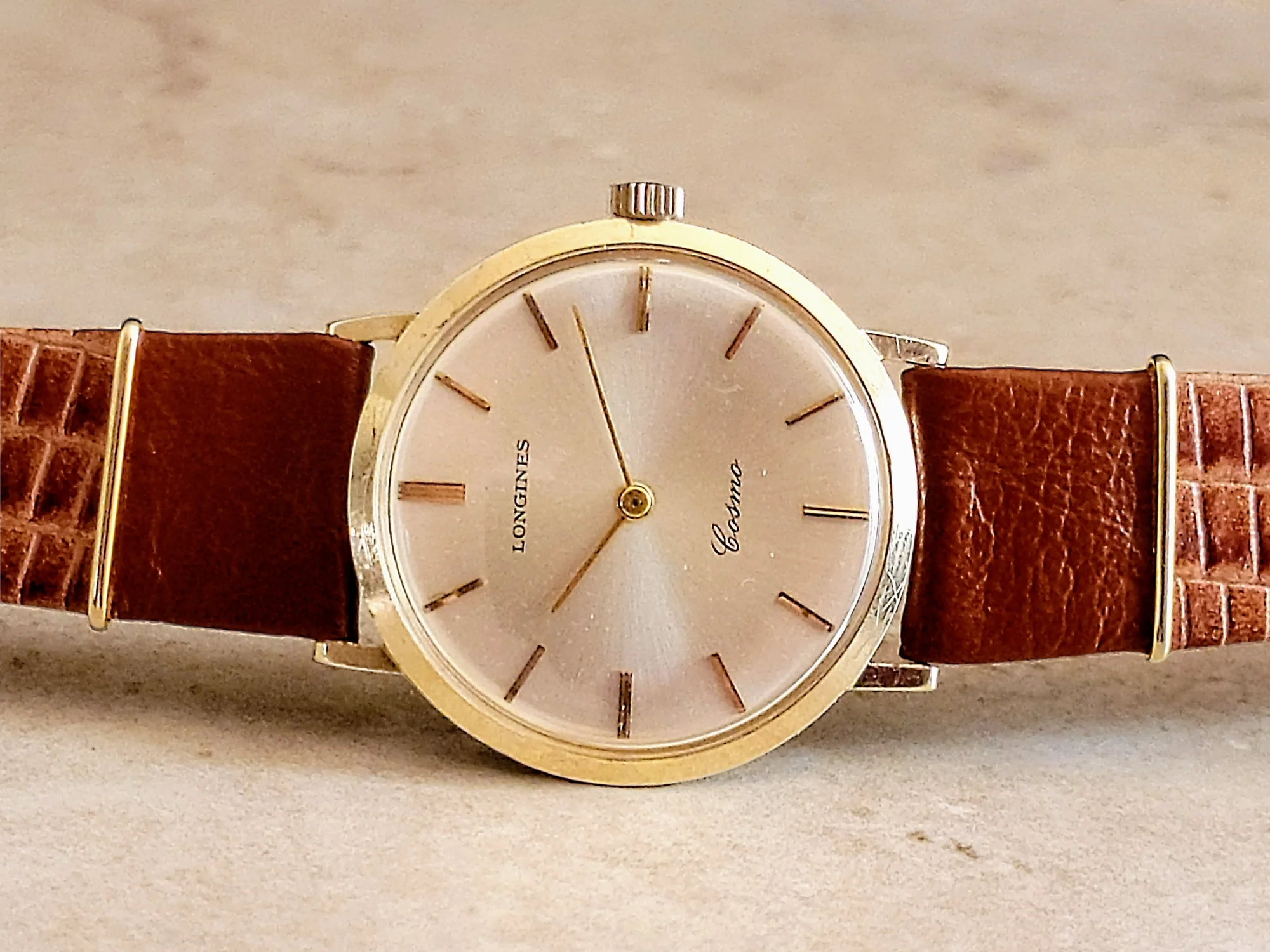 1970's LONGINES Cosmo Watch 17 Jewels Cal. 428 Swiss - Image 24