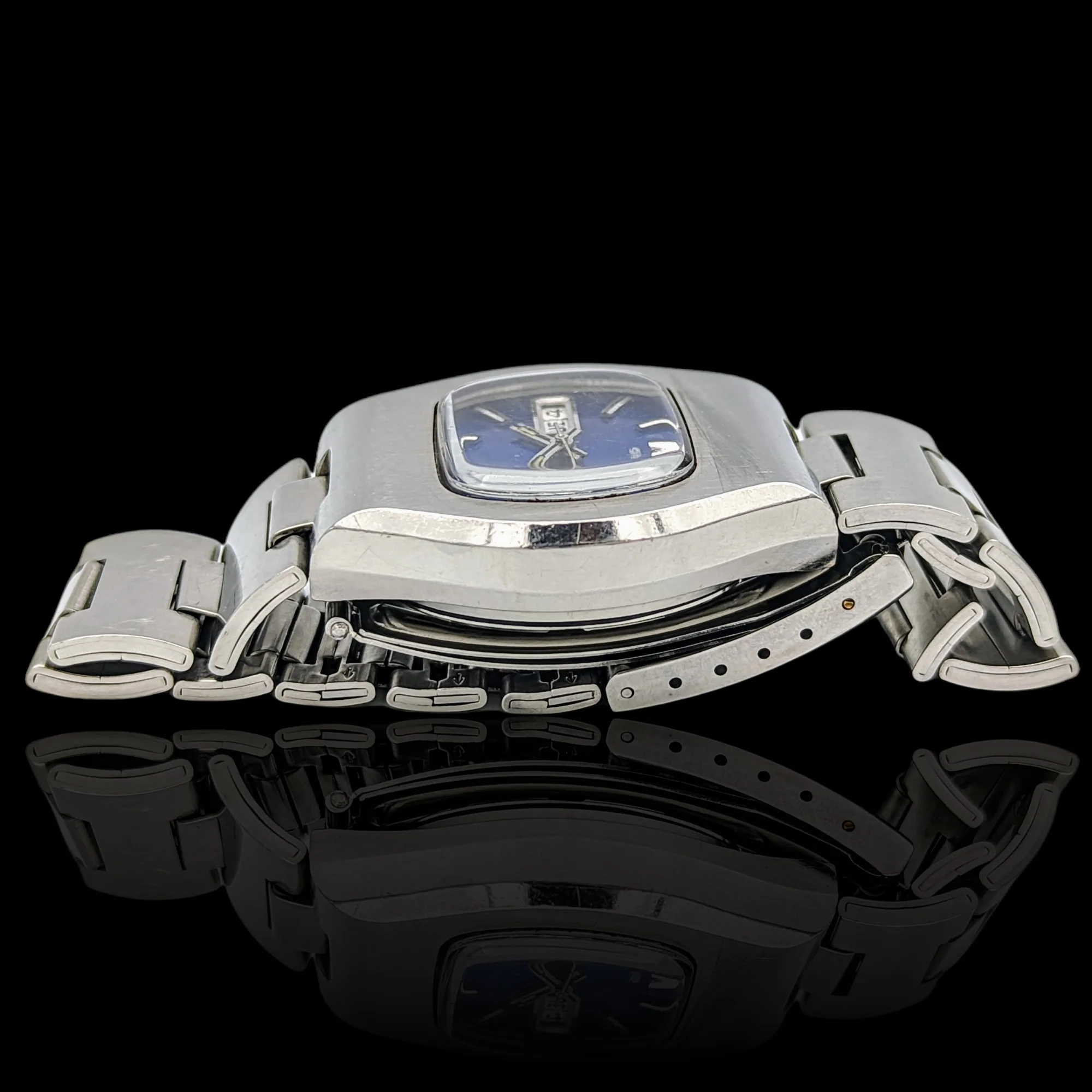 1971 SEIKO DX Automatic Watch Day/Date Indicator Cal. 6106C Hack Mechanism 17 Jewels - Image 11