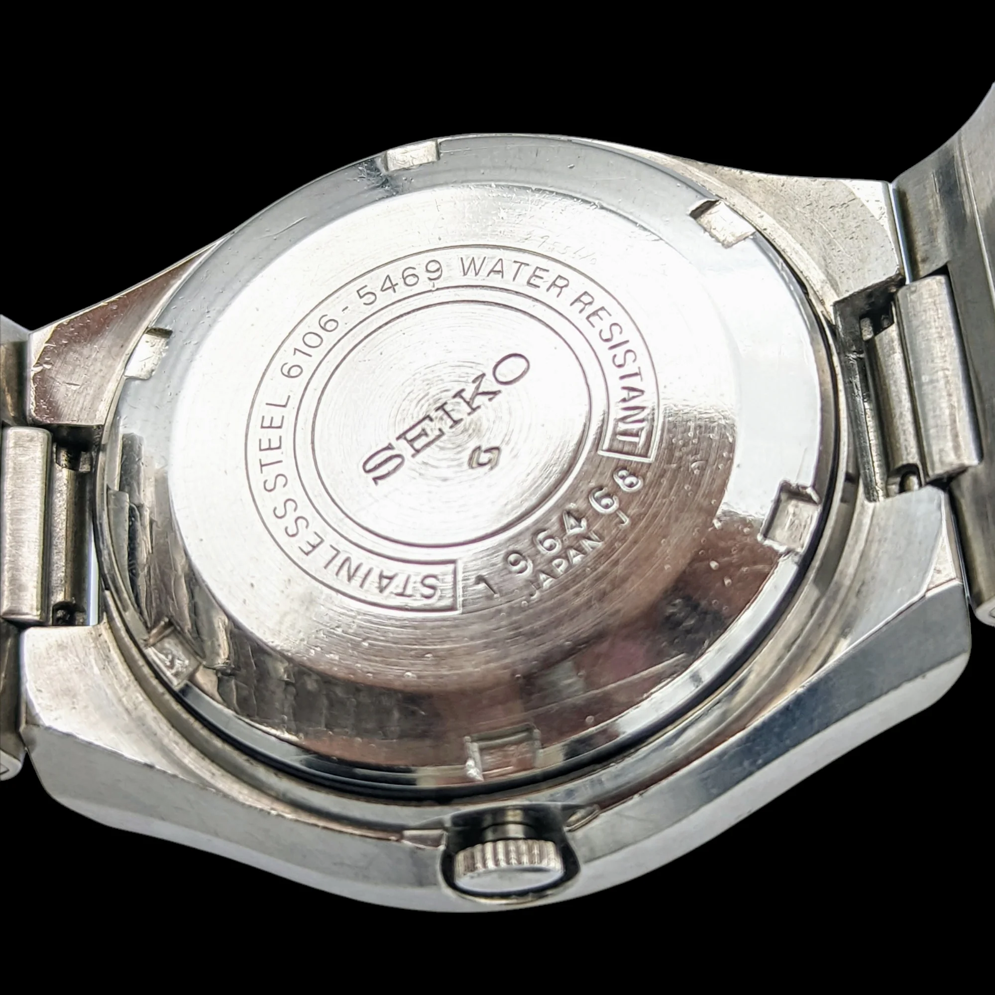 1971 SEIKO DX Automatic Watch Day/Date Indicator Cal. 6106C Hack Mechanism 17 Jewels - Image 17