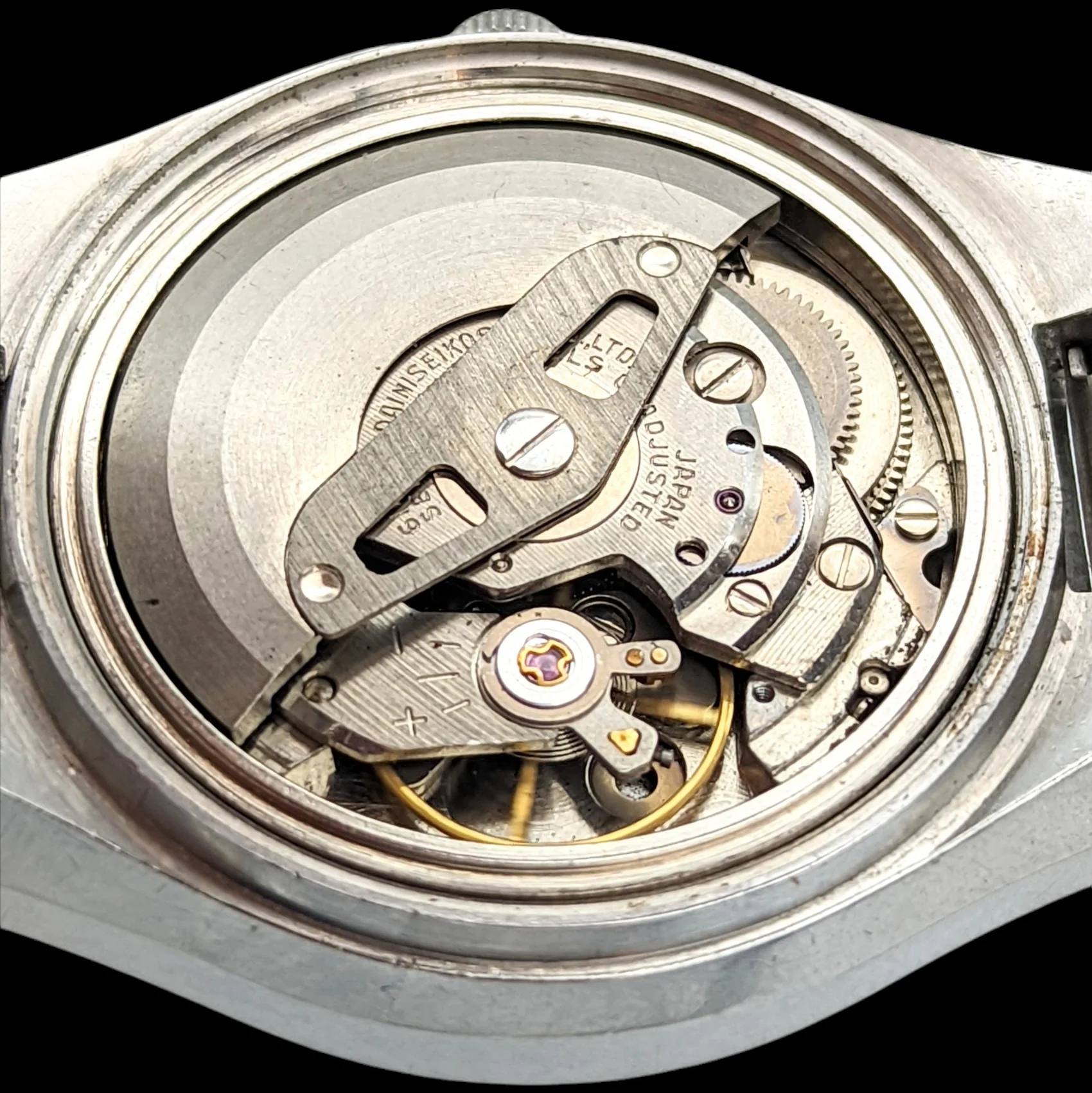 1971 SEIKO DX Automatic Watch Day/Date Indicator Cal. 6106C Hack Mechanism 17 Jewels - Image 19