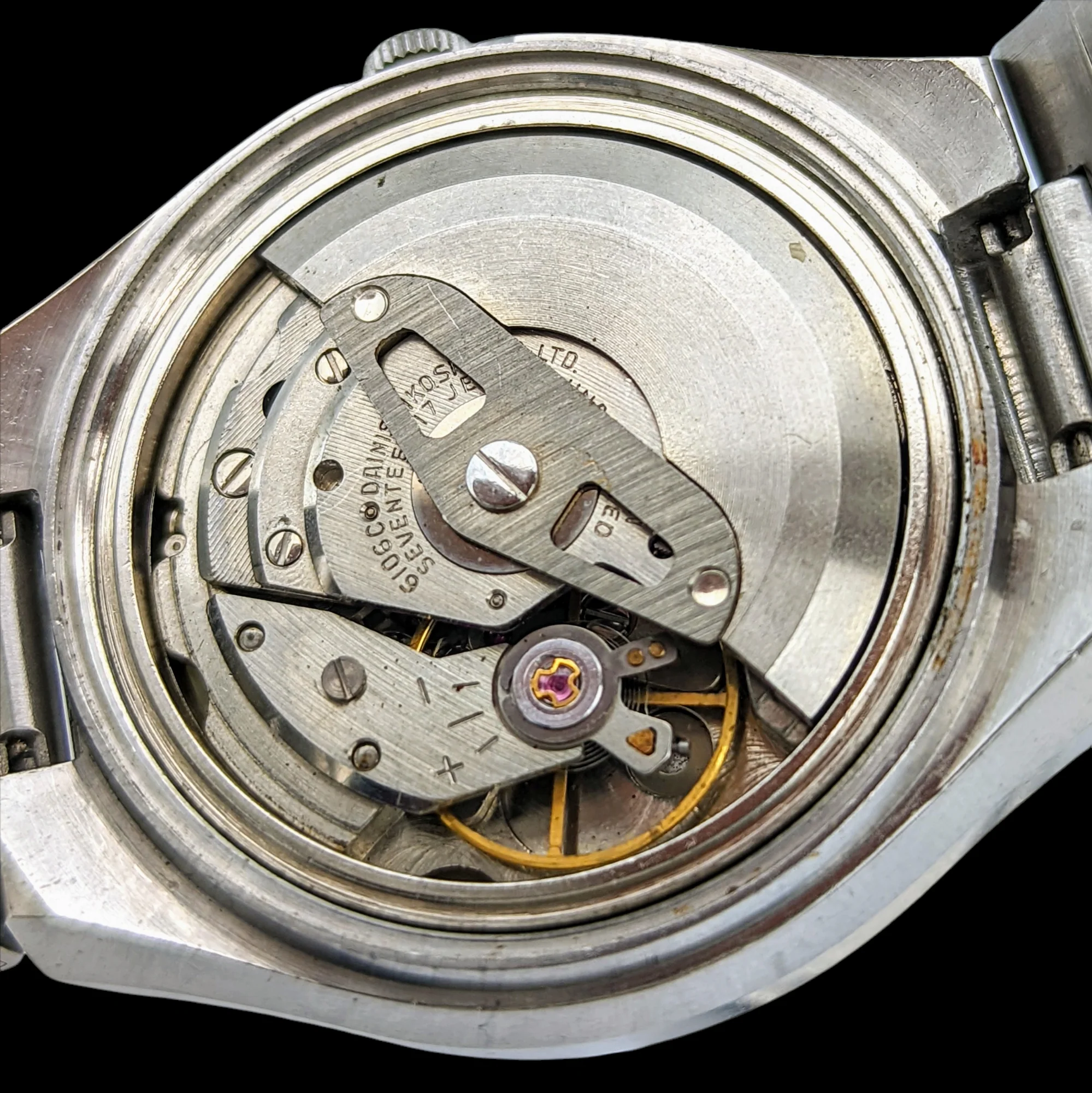 1971 SEIKO DX Automatic Watch Day/Date Indicator Cal. 6106C Hack Mechanism 17 Jewels - Image 21