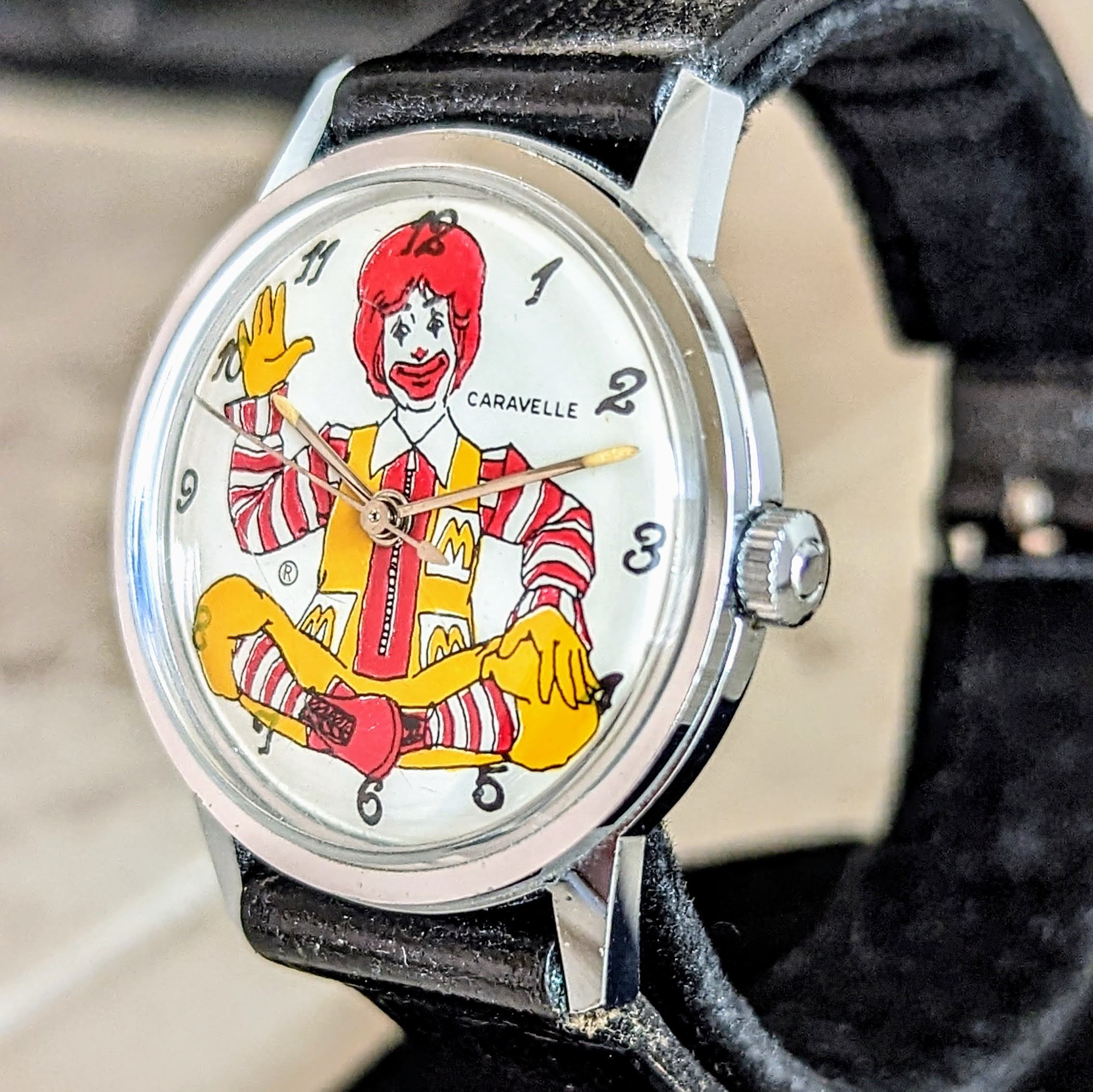 1972 Ronald McDonald Wristwatch by Caravelle - Bulova 7 Jewels Cal. 11DP - Image 4