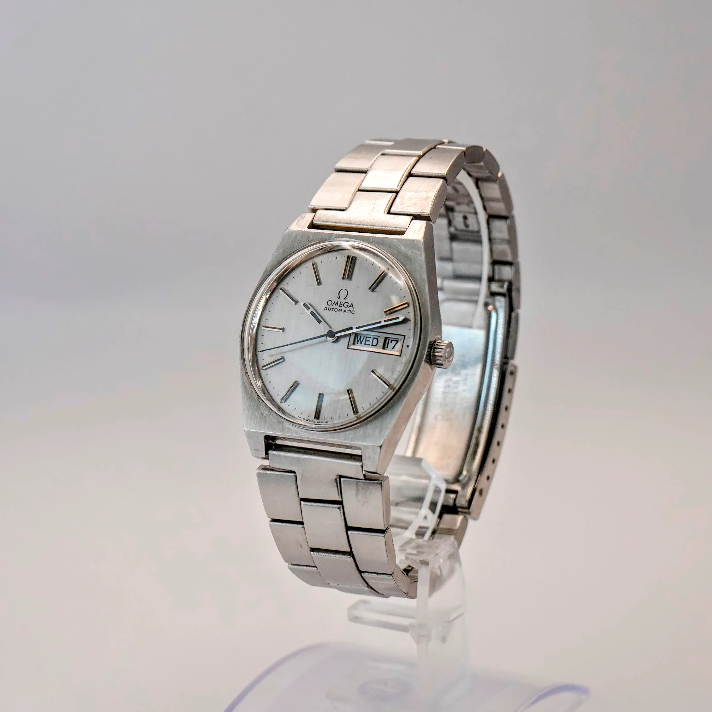 1972 Omega Automatic Watch 166.0120 Day/Date Cal. 1020 35mm 17 Jewels ALL S.S. - Image 4