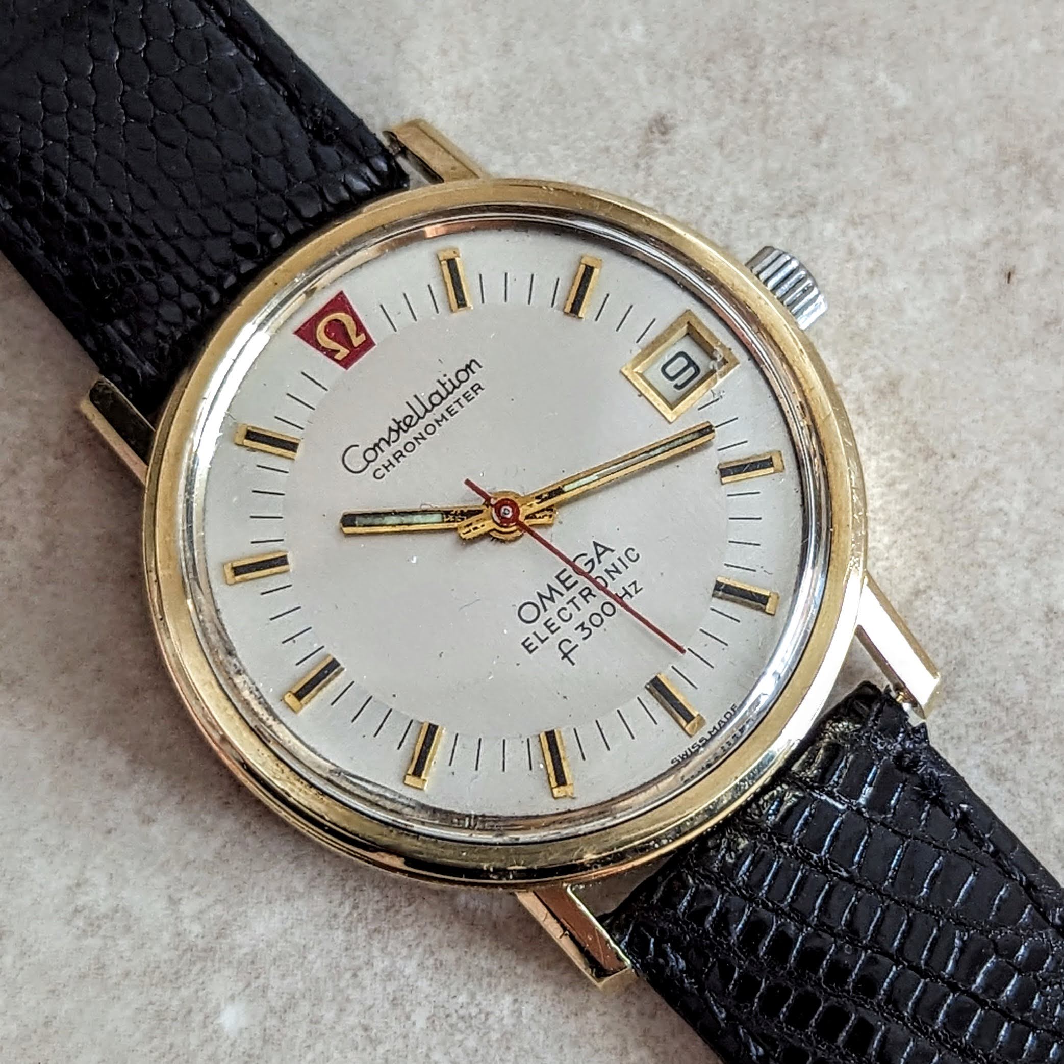 1972 OMEGA Electronic f300Hz Chronometer Watch Cal. 1250 Tuning Fork Vintage Wristwatch
