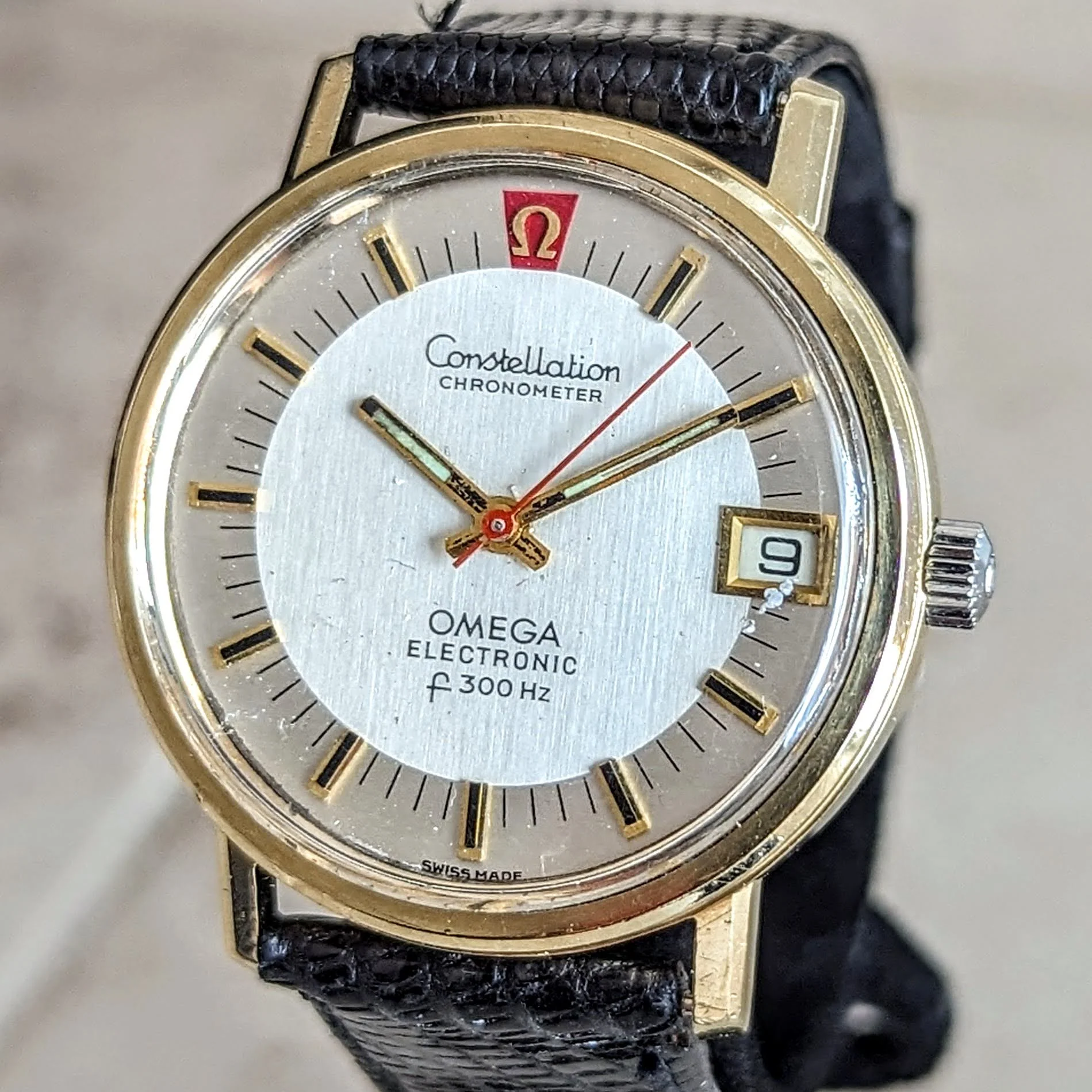 1972 OMEGA Electronic f300Hz Chronometer Watch Cal. 1250 Tuning Fork Vintage Wristwatch - Image 6