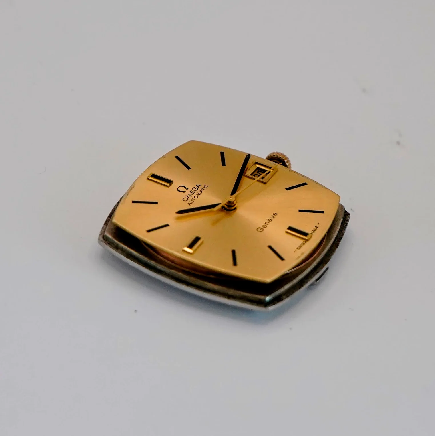 1972 Omega Geneve Automatic Watch 162.0010 Date 24 Jewels 32mm - ALL Gold S.S. - Image 10