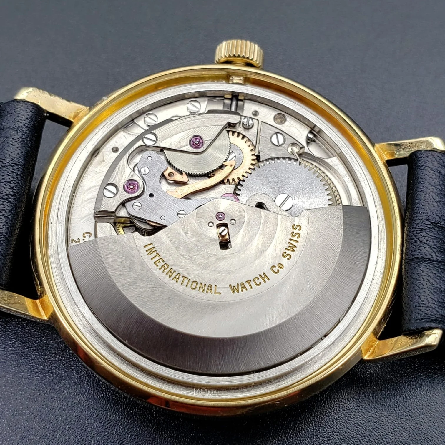 1973 International Watch Company Reference 1818 Cal 8541B 25J 18K Solid Gold - Image 12