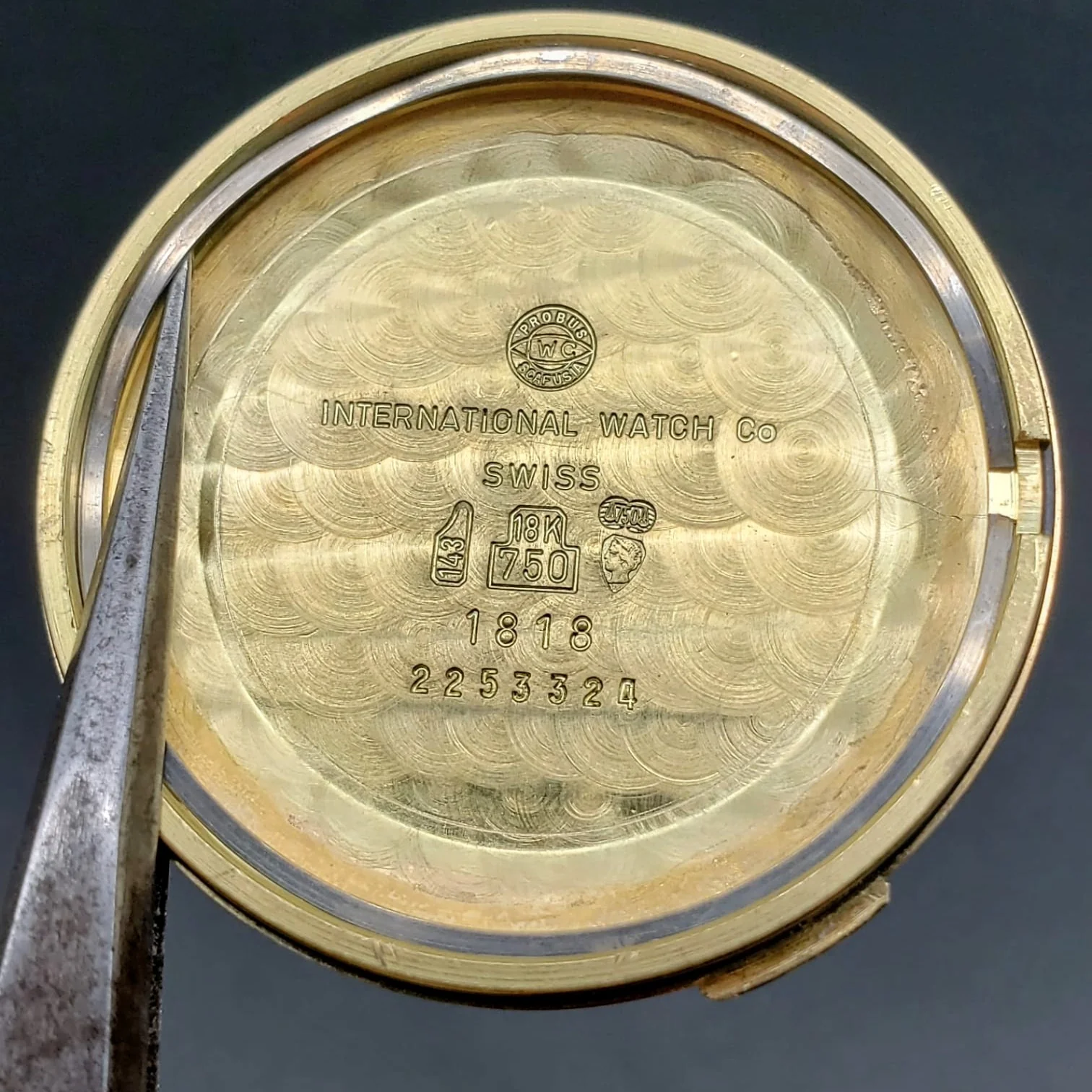 1973 International Watch Company Reference 1818 Cal 8541B 25J 18K Solid Gold - Image 14