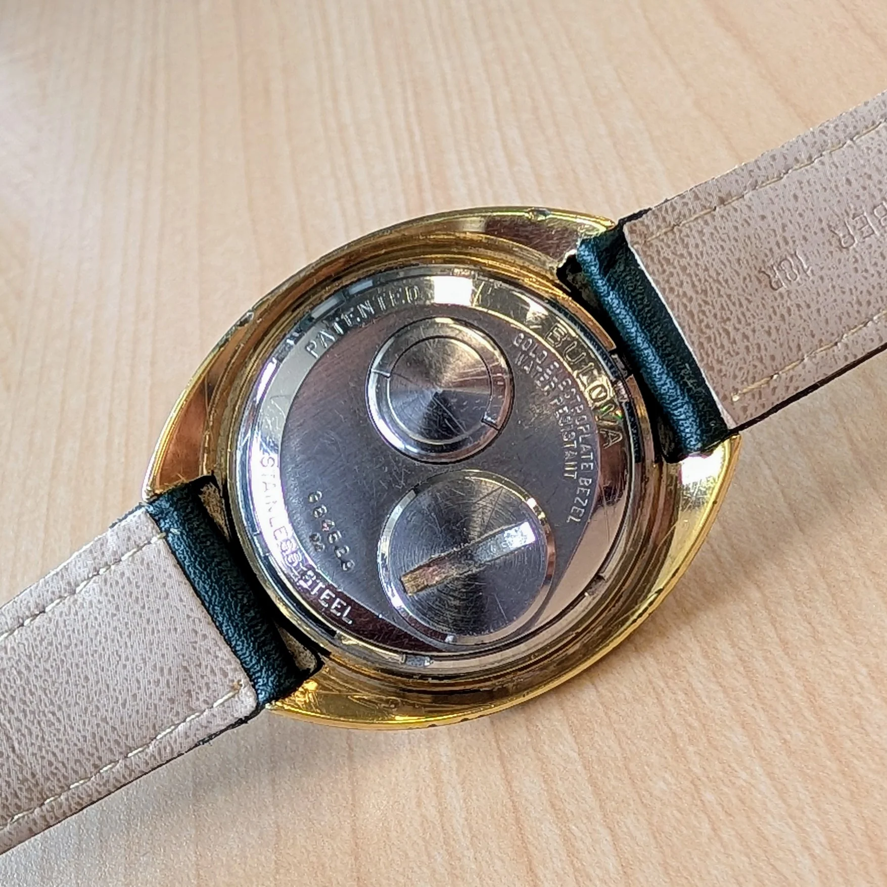 1974 Bulova Accutron Spaceview Watch Oval Case Tuning Fork Wristwatch Vintage - Image 10