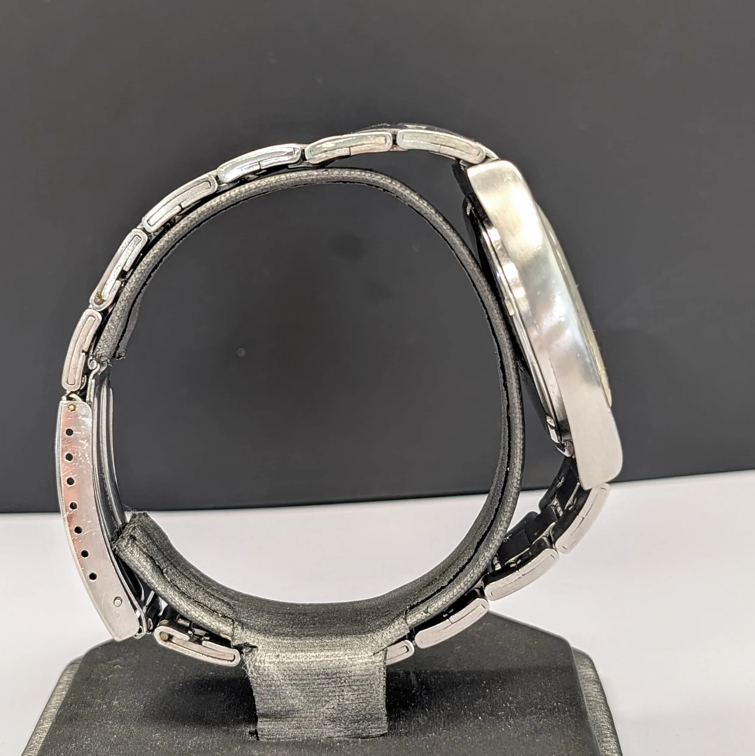 1974 Omega Geneve Automatic Watch ST 366.0835 Date Indicator Cal. 1012 36mm ALL S.S. Original Bracelet - Image 8