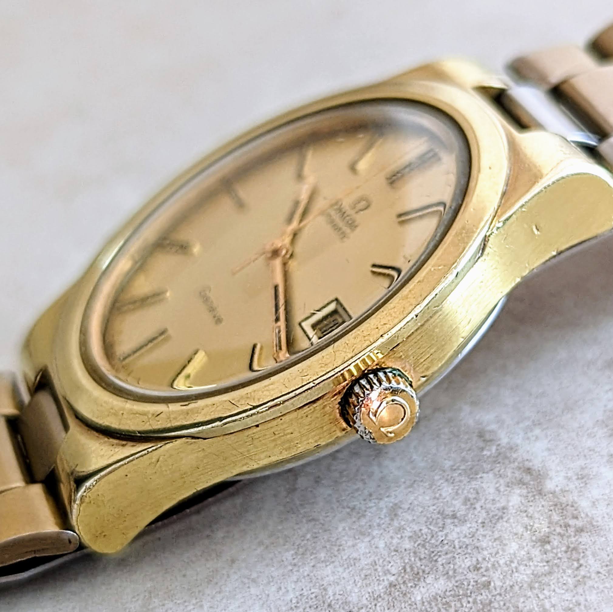 1974 OMEGA Geneve Automatic Watch Cal. 1012 Date Indicator 36mm Vtg Wristwatch - Image 5