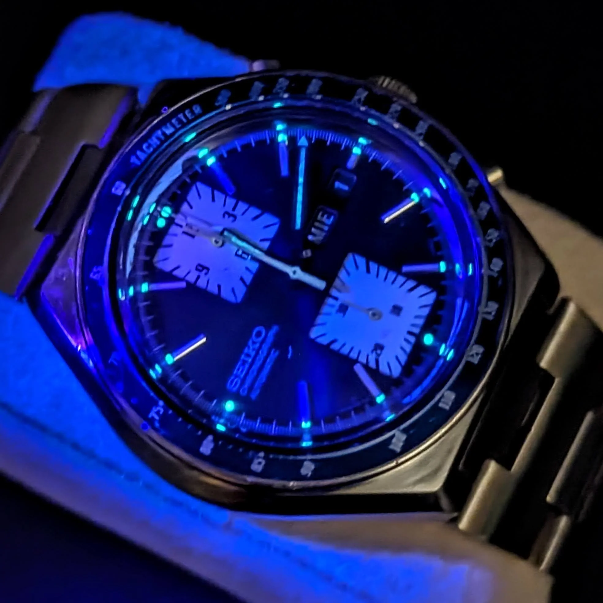 1975 SEIKO Kakume Chronograph Automatic Watch Ref. 6138-0030 Day/Date Wristwatch - Image 11