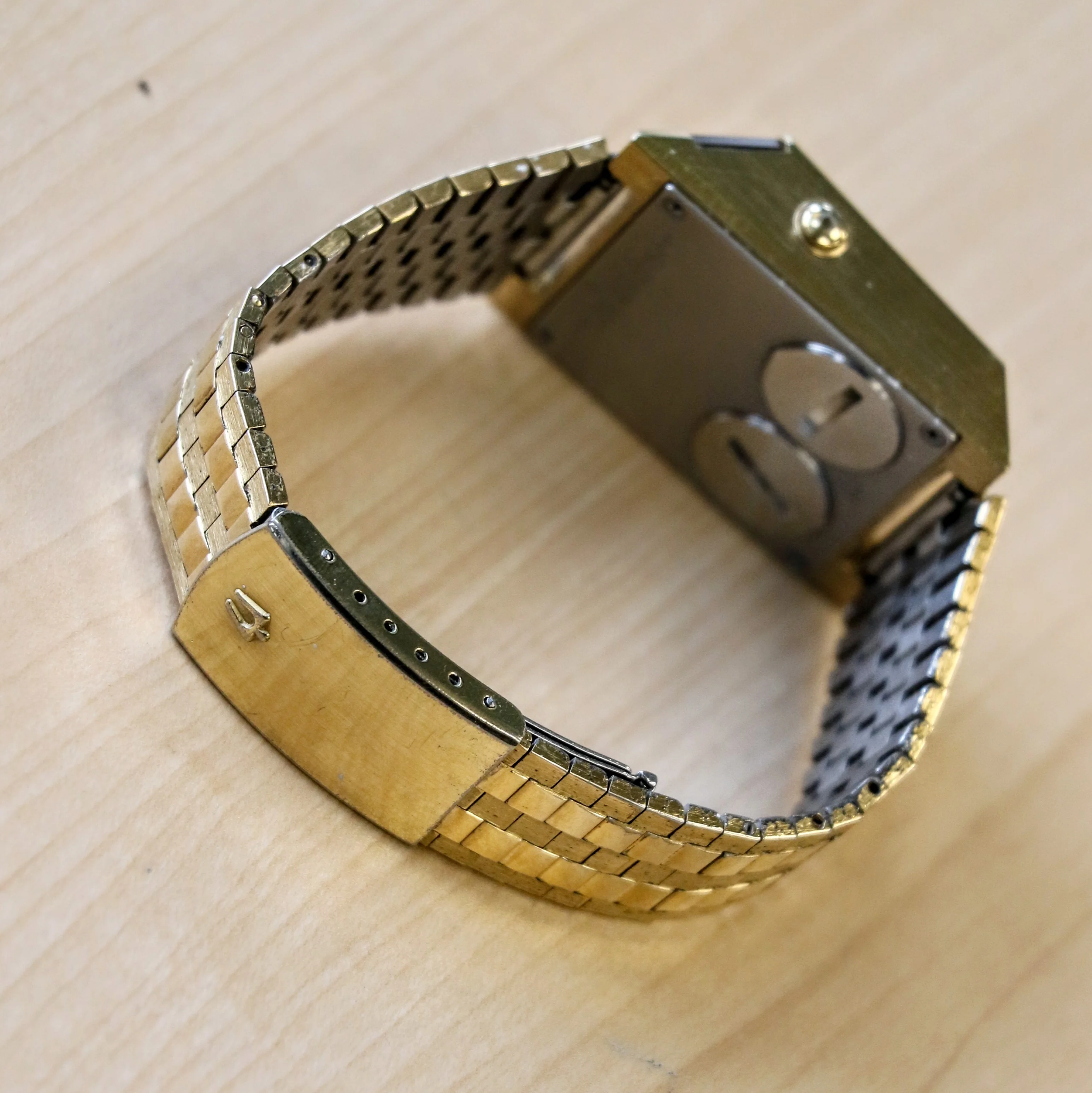 1977 BULOVA Computron Wristwatch Vintage Digital LED Watch CELL 228 - All Original - Image 14