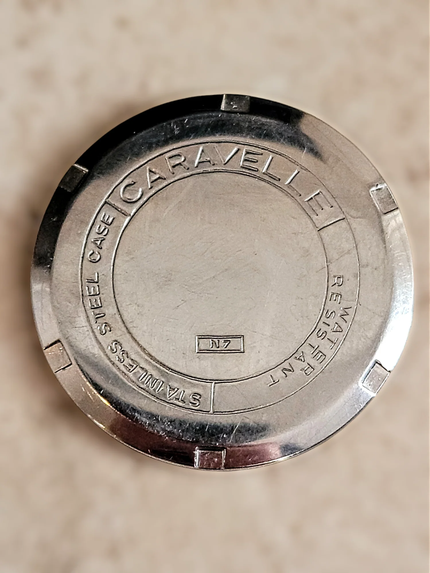 1977 CARAVELLE By Bulova Diver Watch Pepsi Bezel - All S. Steel - Image 8