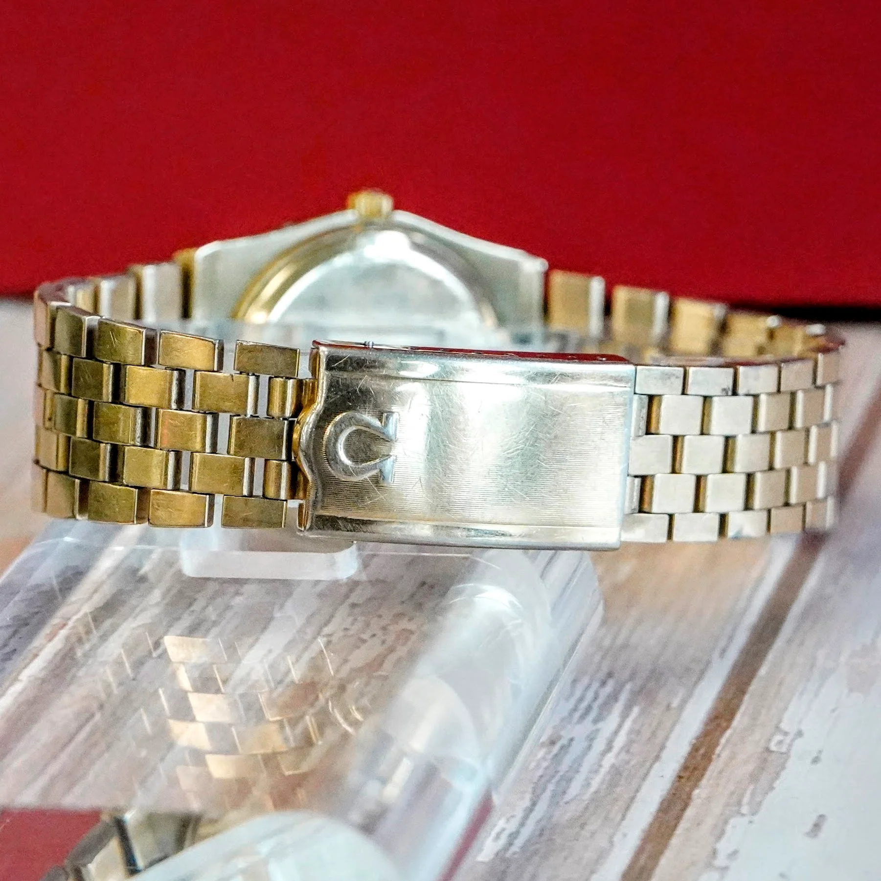 1977 Omega Constellation Chronometer Quartz Watch Day/Date 34mm ALL 10K GF Original Bracelet - Image 6