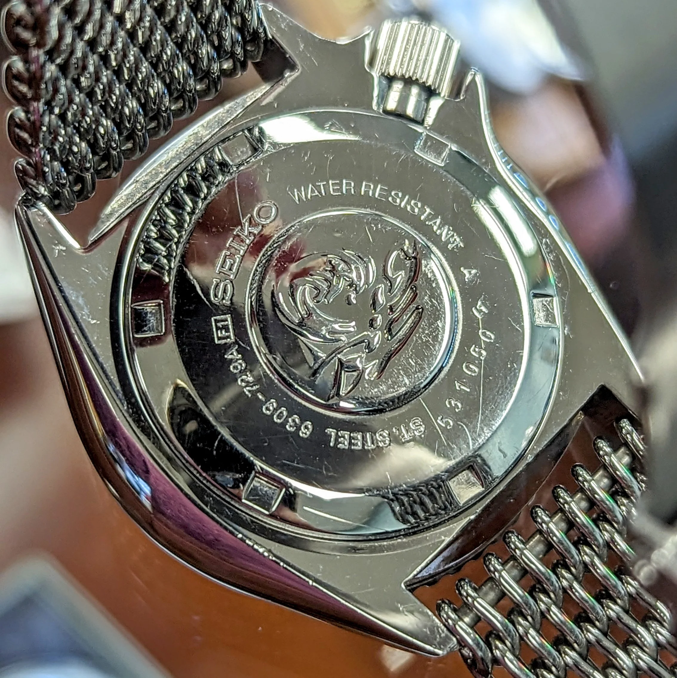 1985 Pepsi SEIKO Automatic Watch 6309-729A Slim Turtle Diver Wristwatch Date Indicator - Image 13