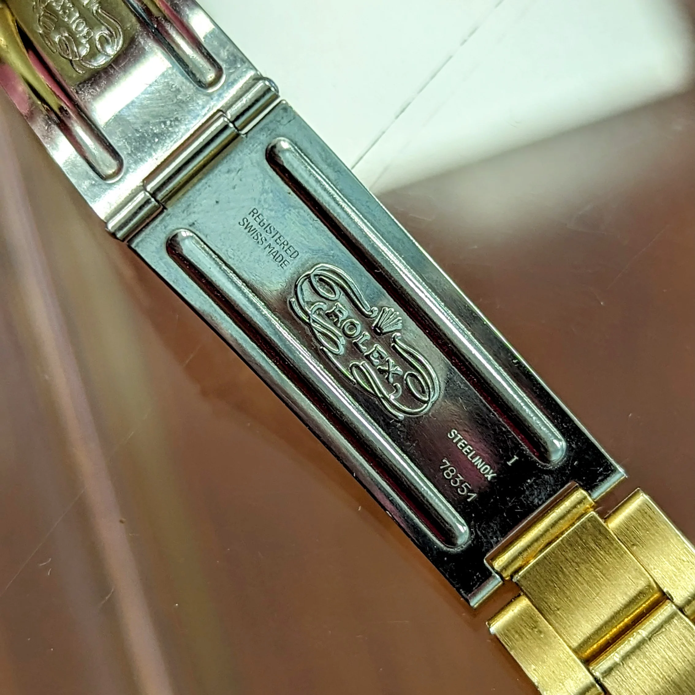 1985 ROLEX Oyster Perpetual Date 34mm Wristwatch Ref. 15505 Cal. 3035 27 Jewels Roman Numerals Dial Vintage Watch - Image 18