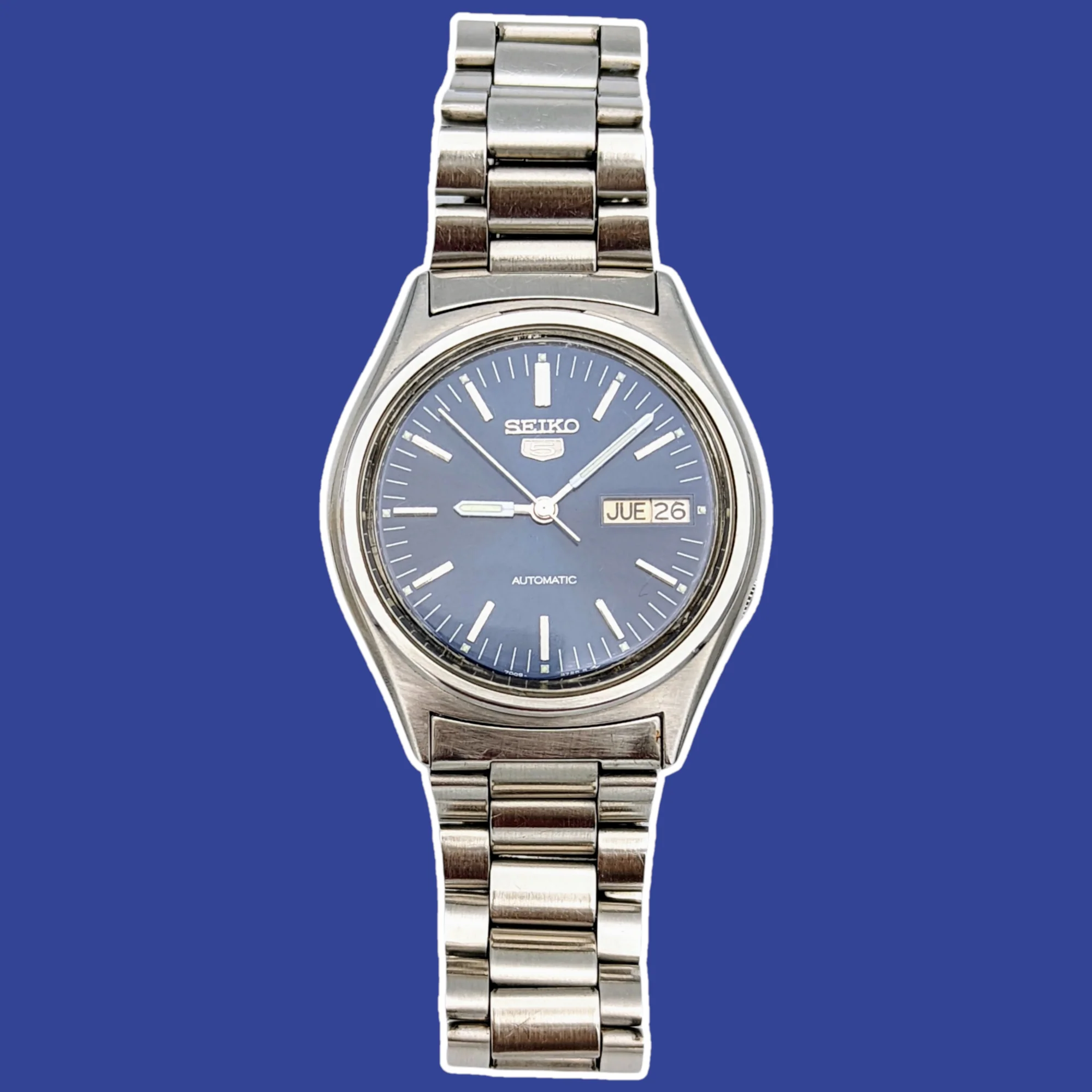 1985 SEIKO 5 Automatic Watch Day/Date Indicator - Image 16