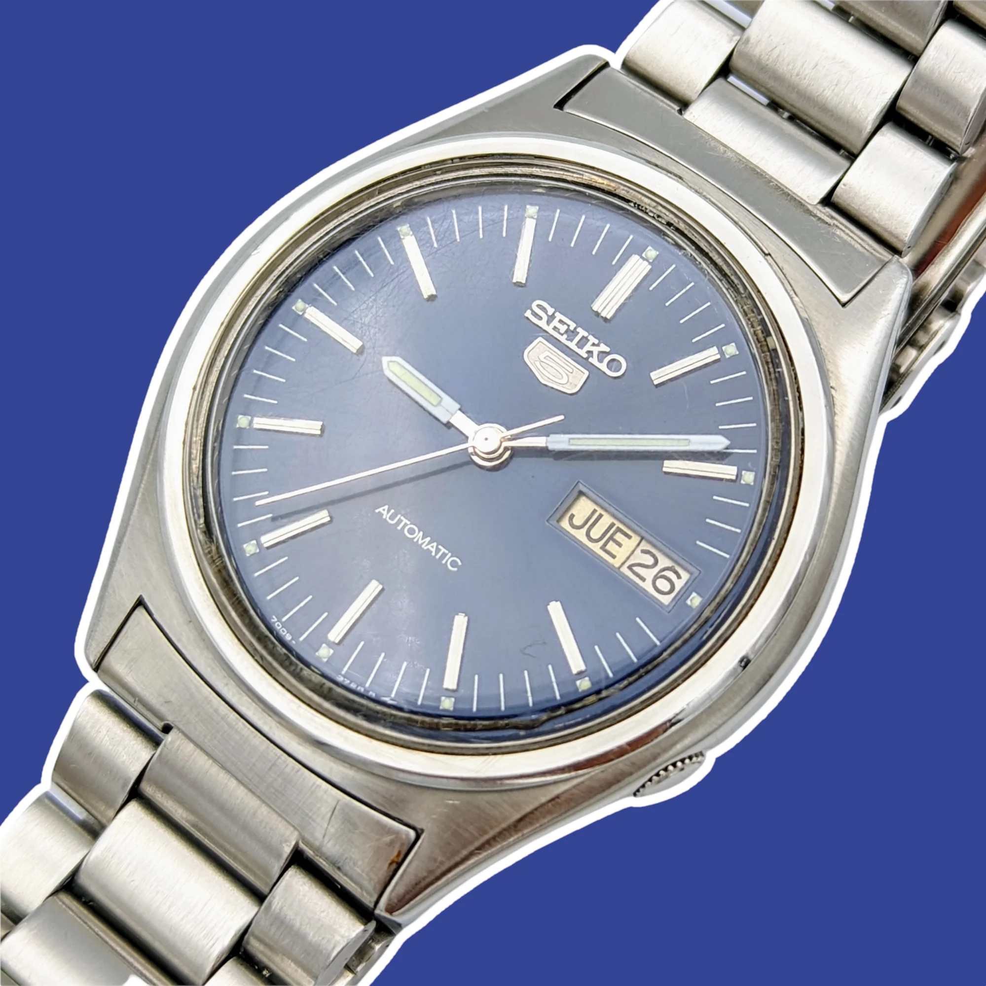 1985 SEIKO 5 Automatic Watch Day/Date Indicator - Image 21