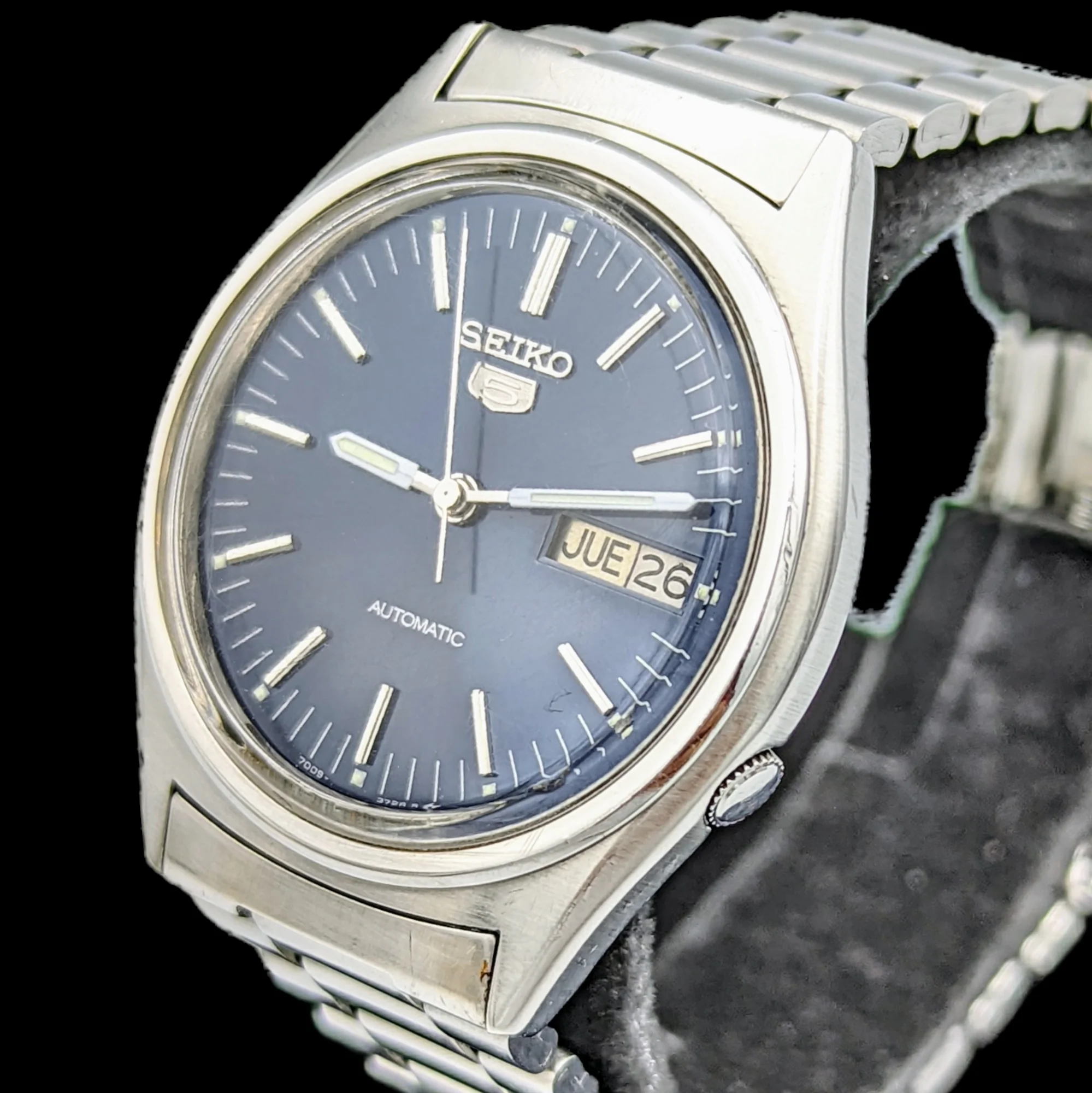 1985 SEIKO 5 Automatic Watch Day/Date Indicator - Image 4