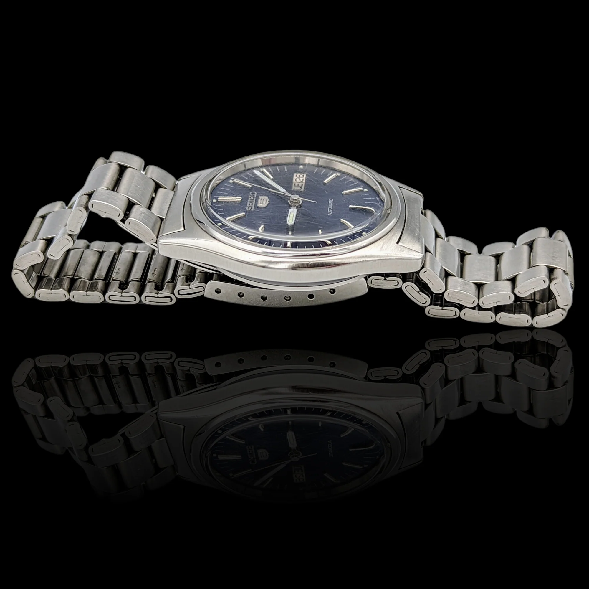 1985 SEIKO 5 Automatic Watch Day/Date Indicator - Image 9