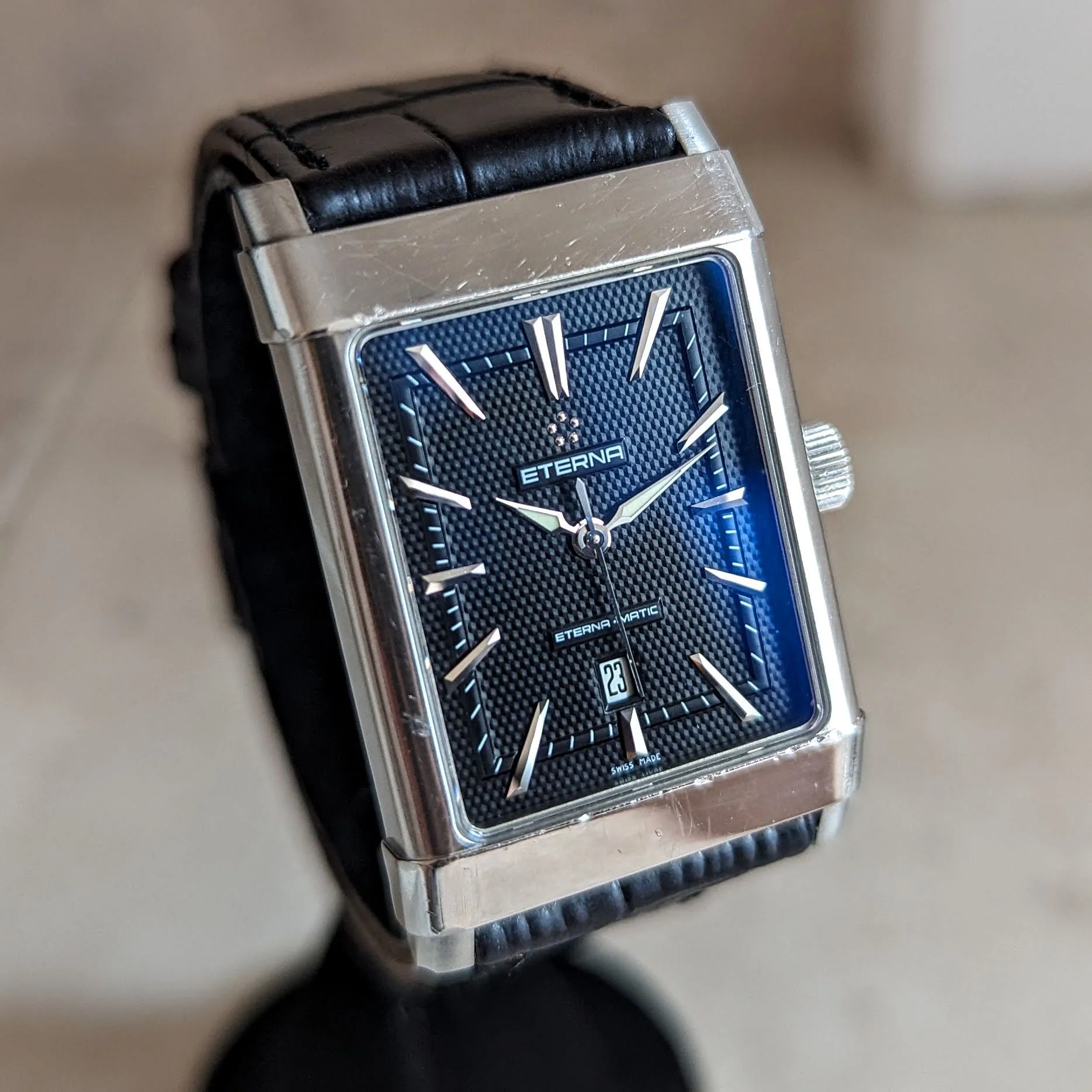 1990s ETERNA-MATIC Wristwatch 25 Jewels Cal. ETA 2681 Automatic Watch - Image 3