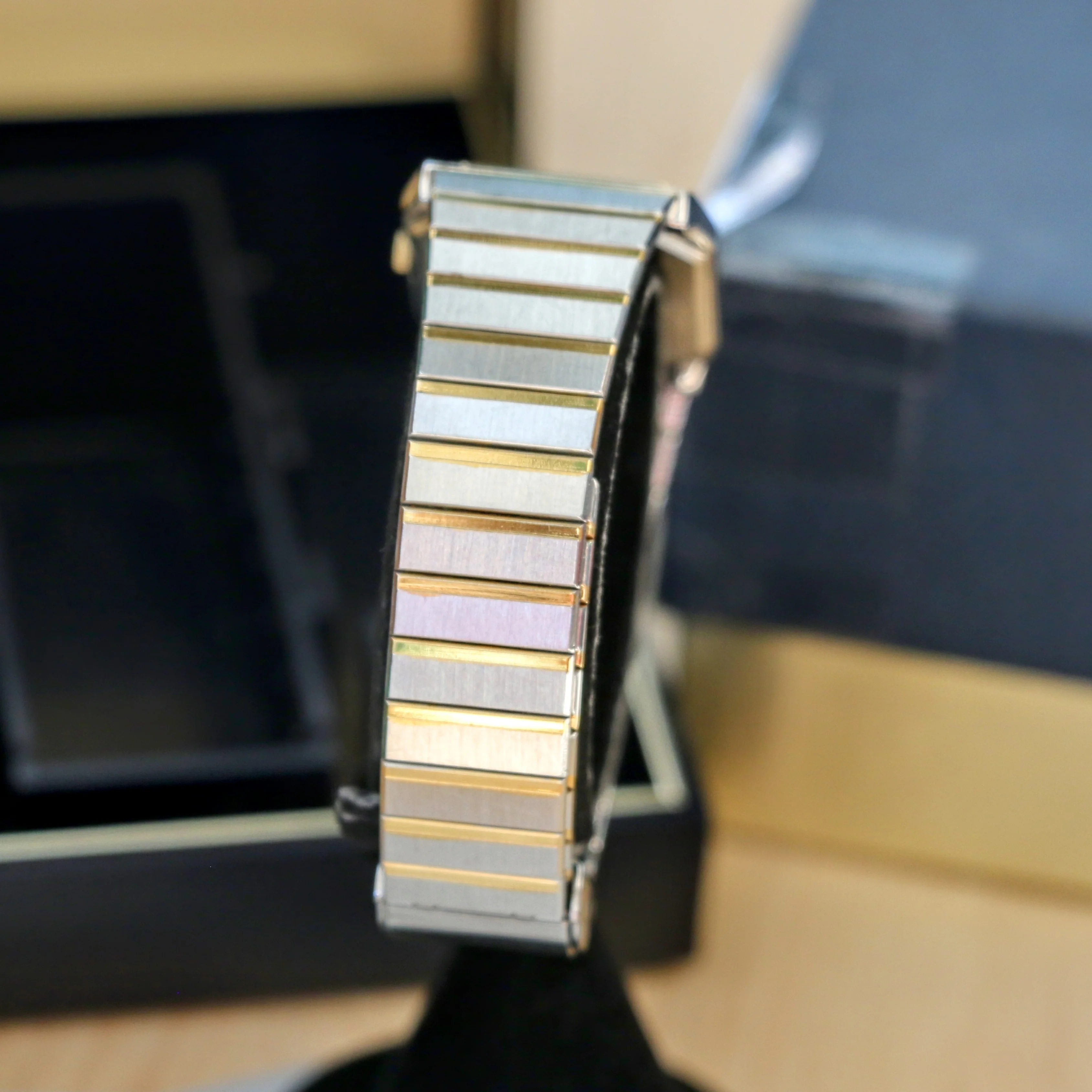 1994 SEIKO Quartz Dress Watch Two-Tone Case & Bracelet "Galaxy" Dial 7430-5359 - IN BOX! - Image 7