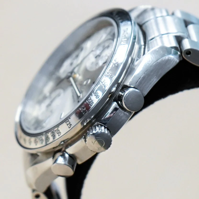 1998 OMEGA Speedmaster Day/Date Automatic Chronograph Watch 3523.30.00 39mm ALL S.S. Wristwatch - Image 8