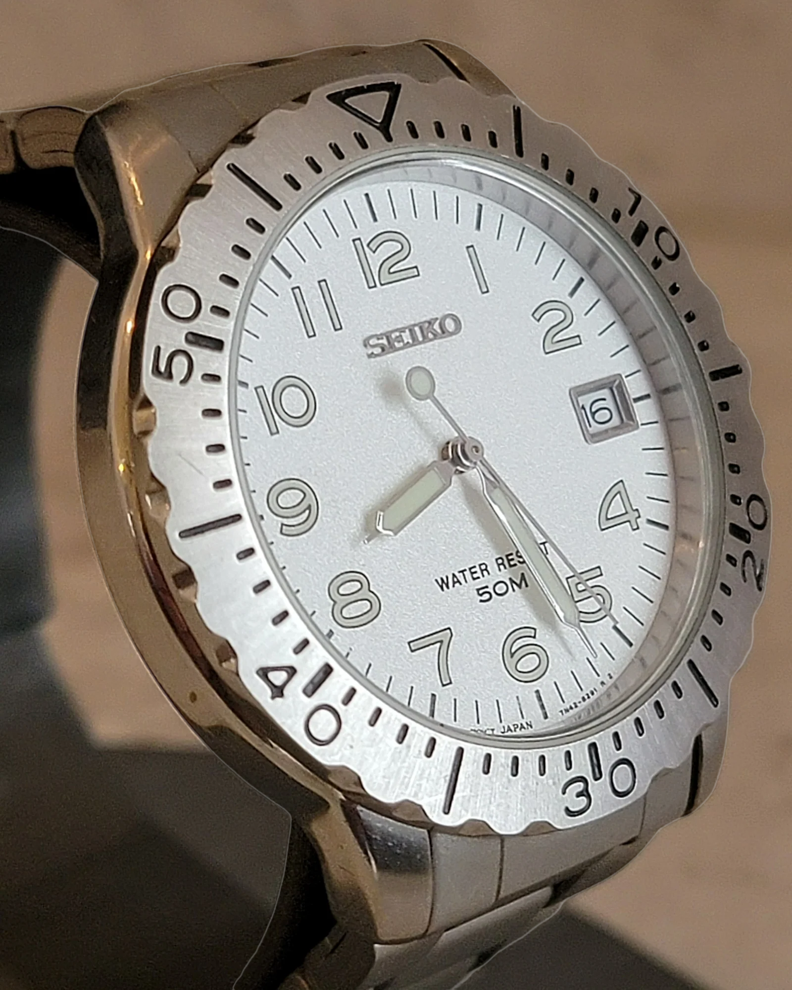 1998 SEIKO Quartz Watch -Diver Style- Date Indicator - Image 12