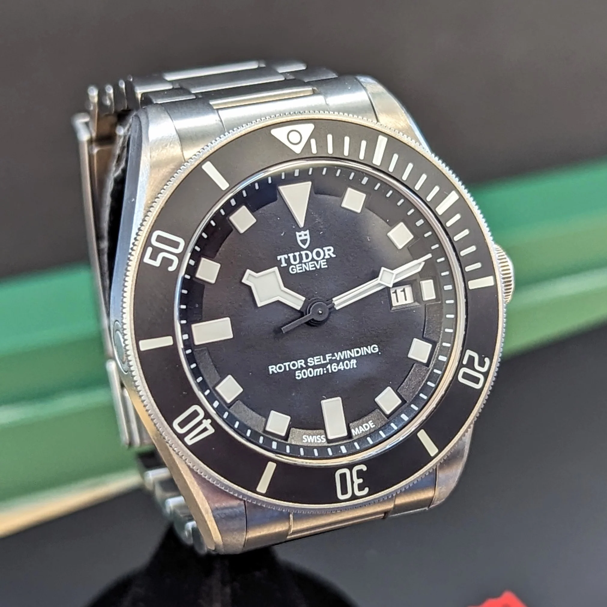 2014 Tudor Pelagos Automatic Watch 42mm Black Dial 25500TN Titanium - Full Set - Image 16