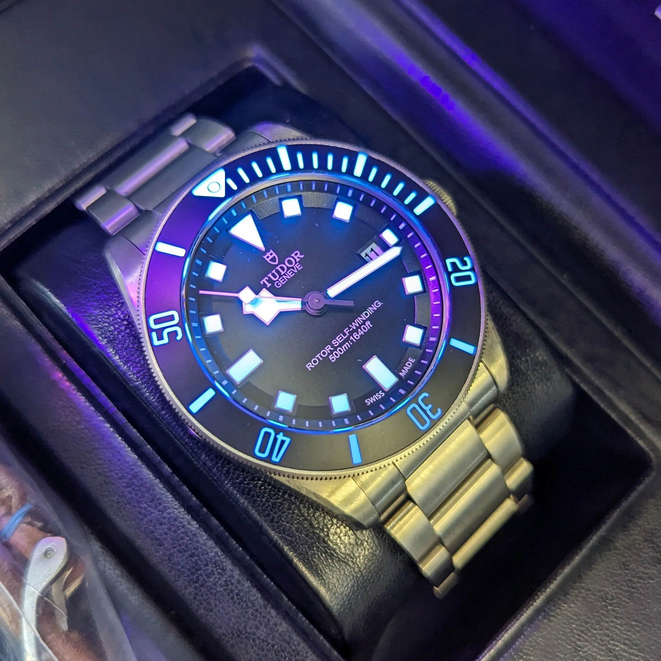 2014 Tudor Pelagos Automatic Watch 42mm Black Dial 25500TN Titanium - Full Set - Image 17