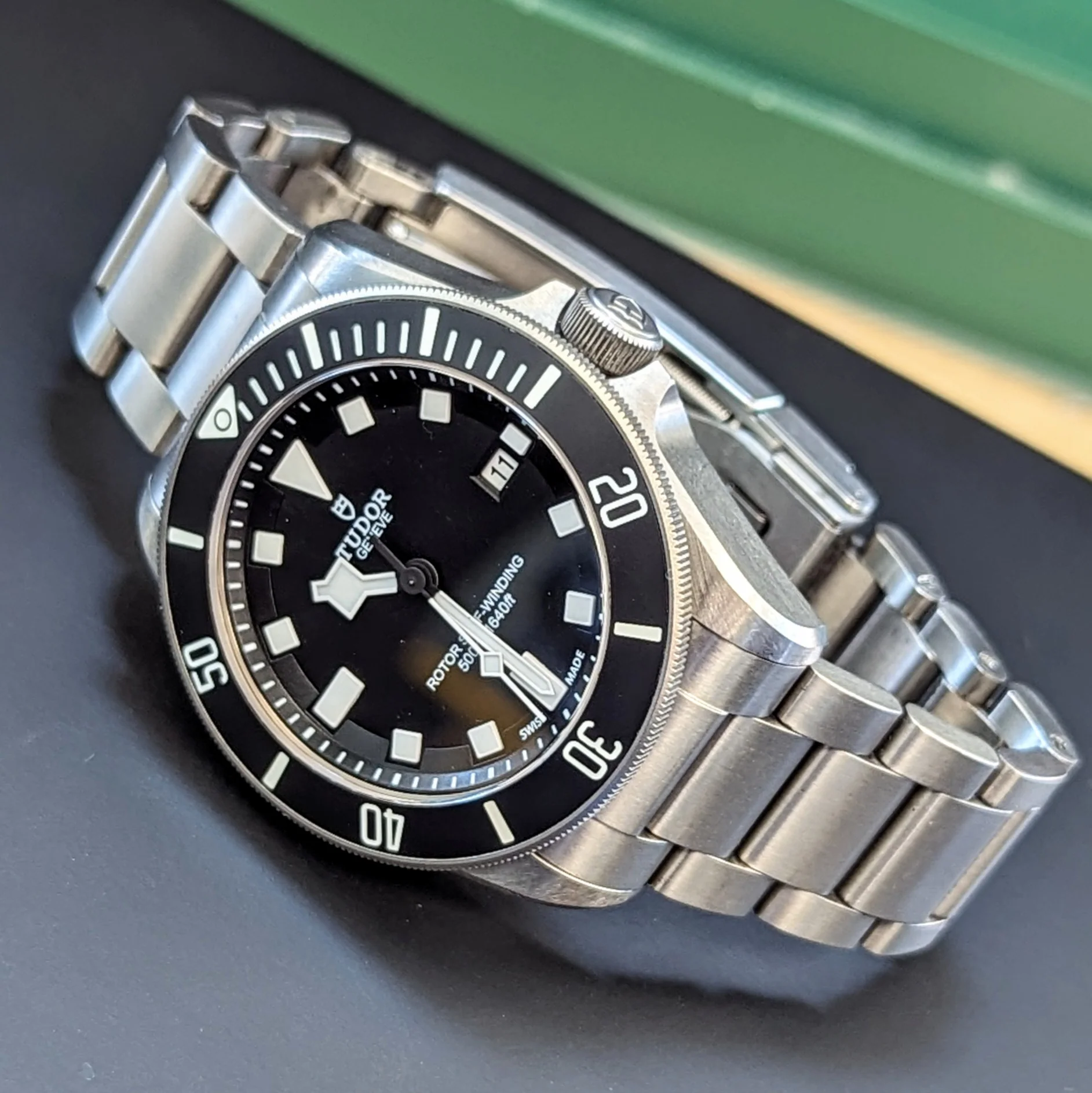 2014 Tudor Pelagos Automatic Watch 42mm Black Dial 25500TN Titanium - Full Set - Image 18