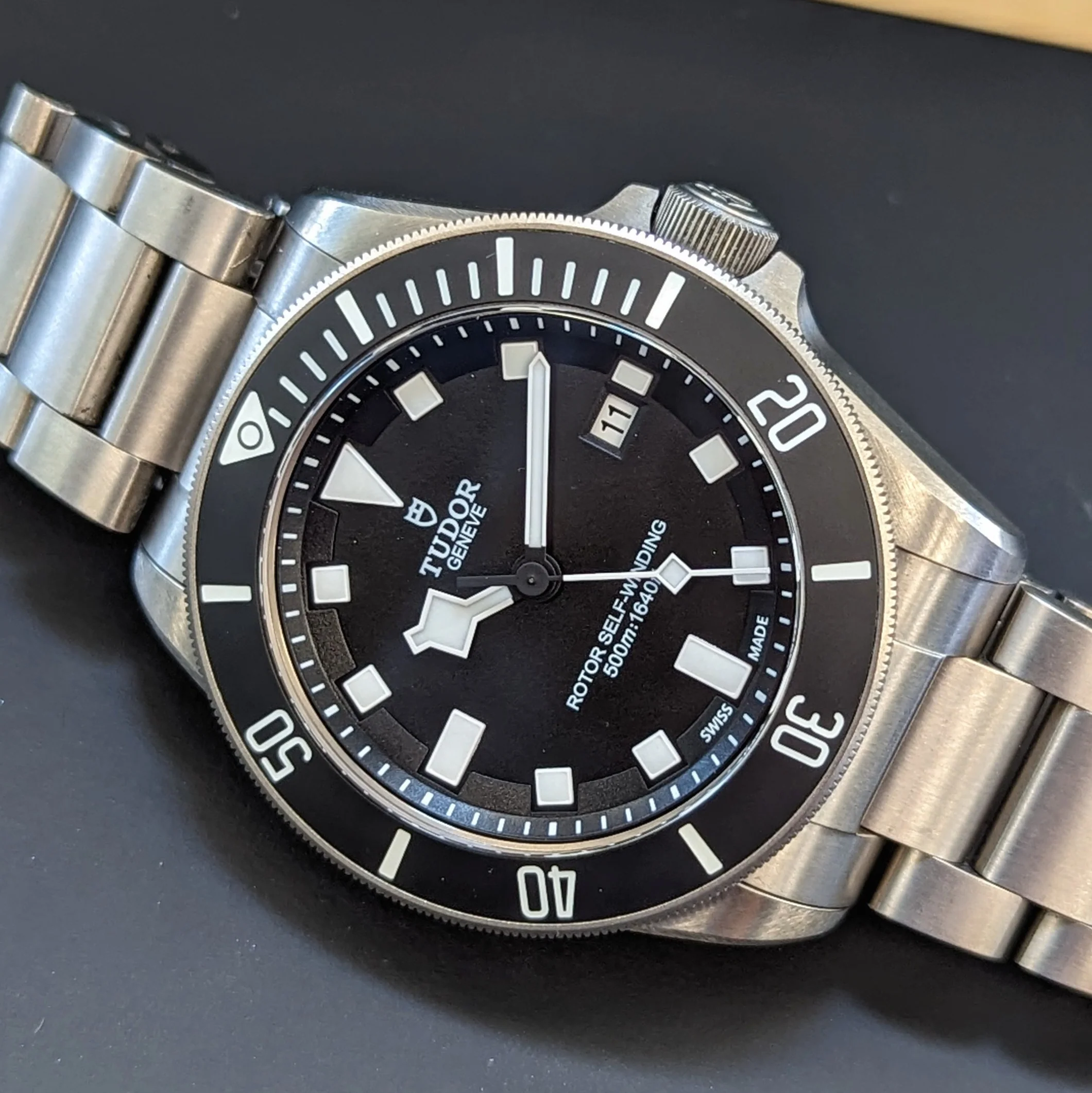 2014 Tudor Pelagos Automatic Watch 42mm Black Dial 25500TN Titanium - Full Set - Image 19