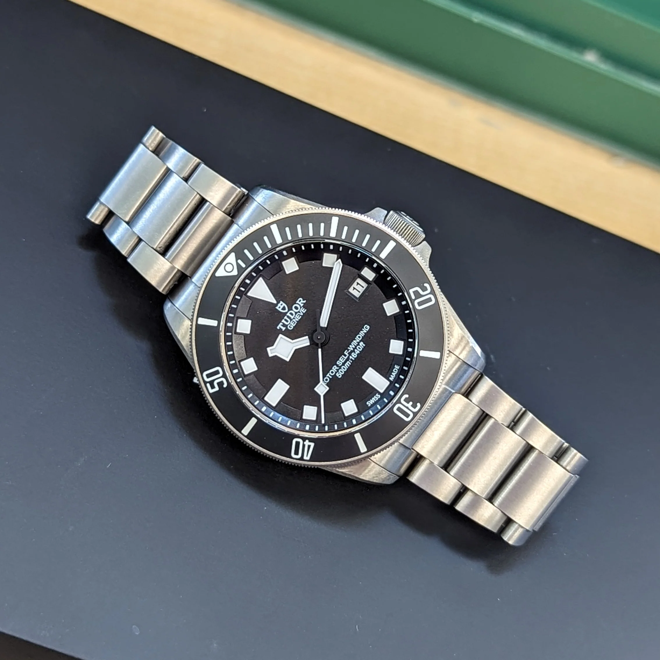 2014 Tudor Pelagos Automatic Watch 42mm Black Dial 25500TN Titanium - Full Set - Image 20
