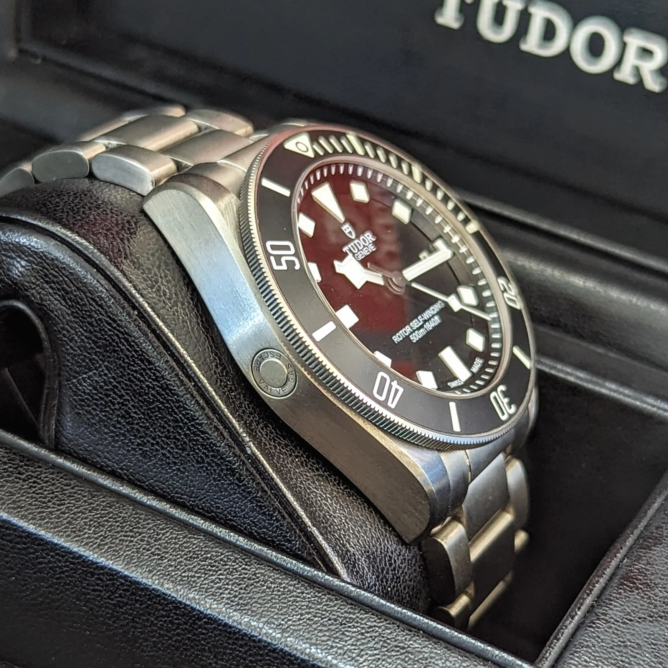 2014 Tudor Pelagos Automatic Watch 42mm Black Dial 25500TN Titanium - Full Set - Image 8