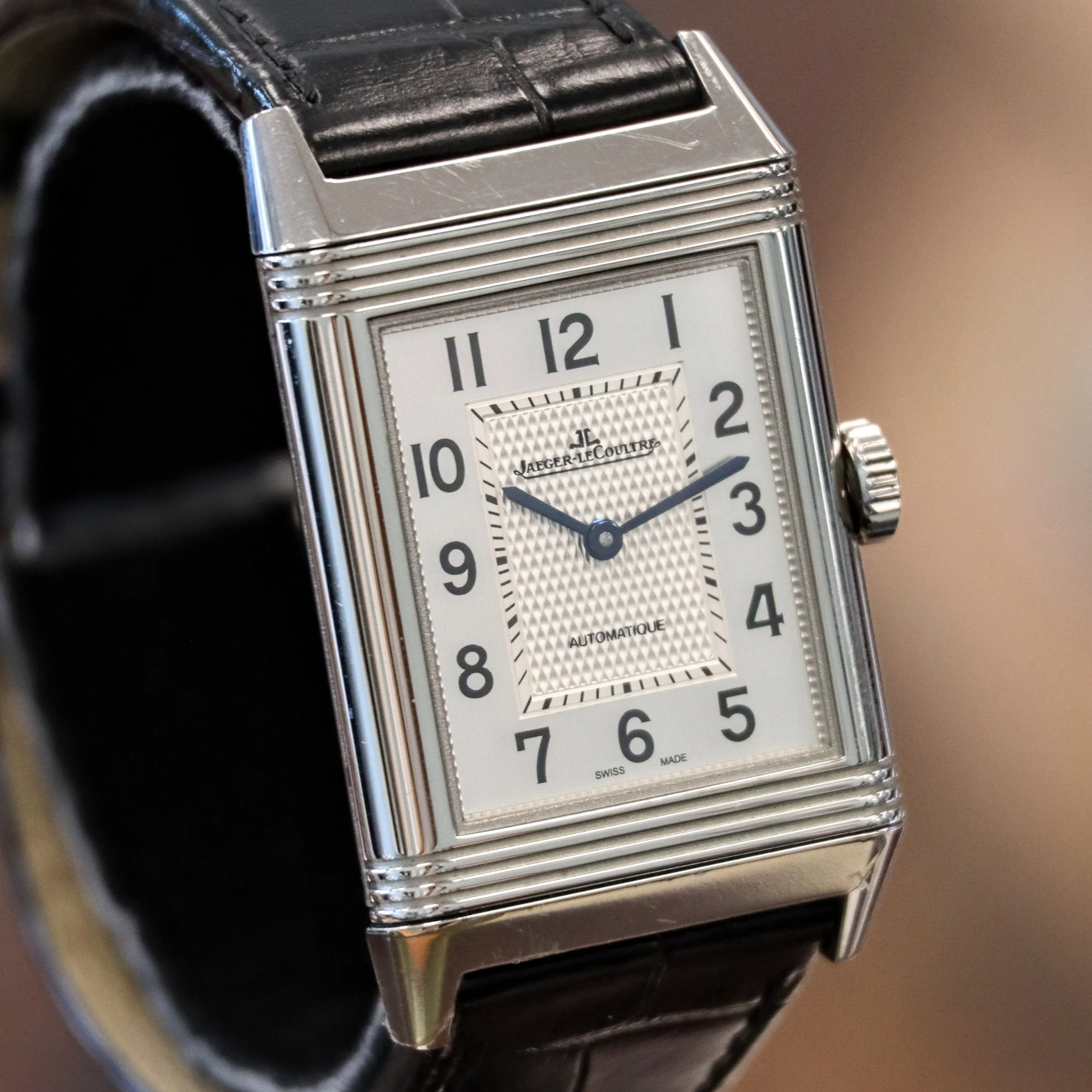 2019 Jaeger-LeCoultre Reverso Classic Automatic Watch 214.8.S5 - FULL KIT Box & Papers! - Image 4
