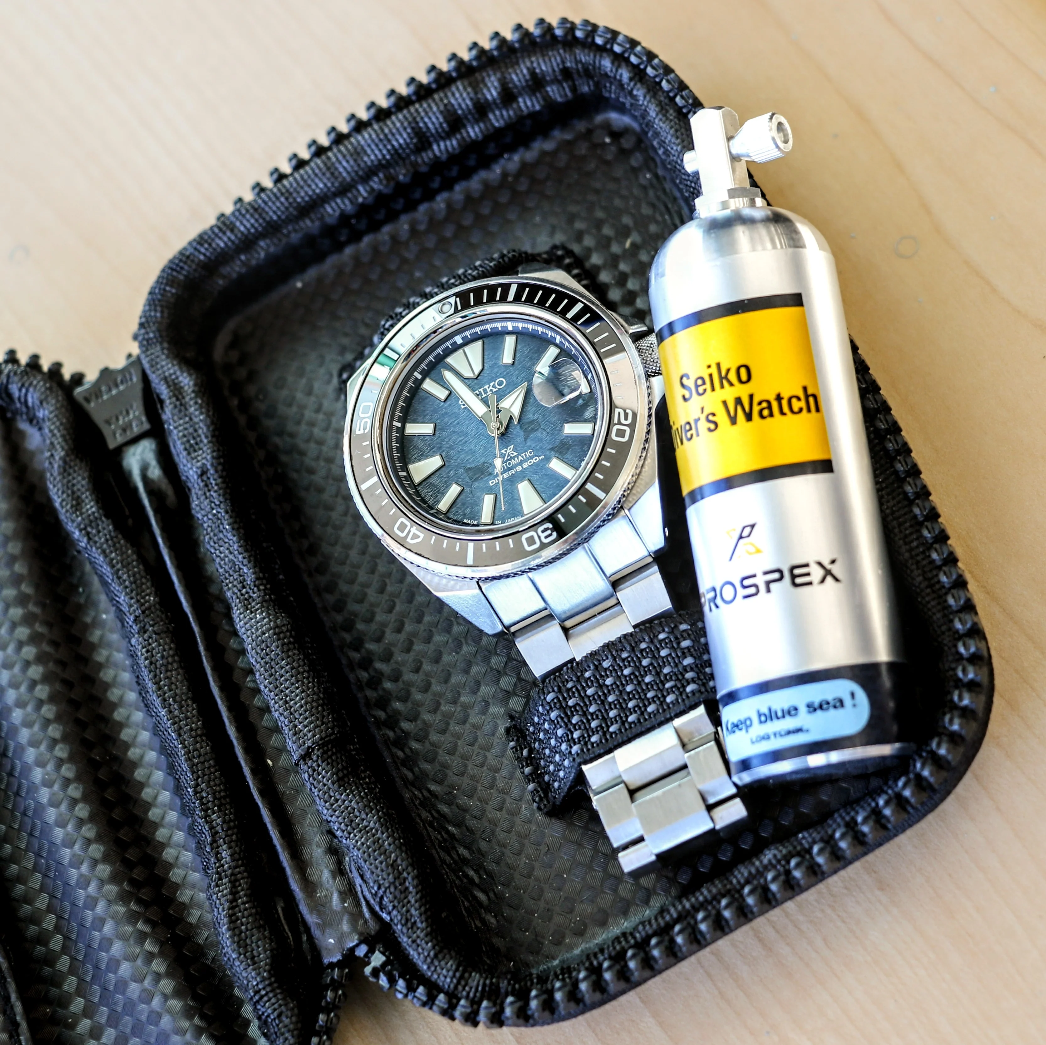 2020 SEIKO Prospex Save the Ocean Special Edition “Manta Ray” Automatic Wristwatch Diver’s Watch Ref. SRPE33 - Image 10