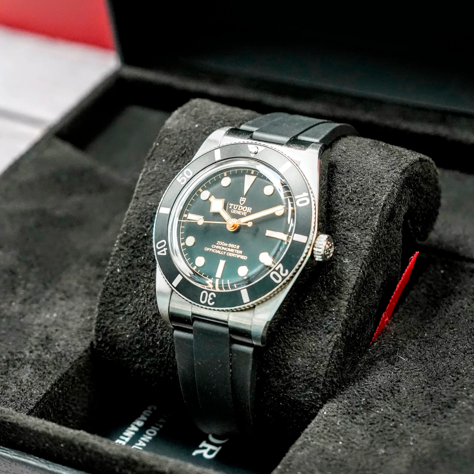 2025 Tudor Black Bay 54 Watch M79000N 37mm Rubber Strap - ALL Original - Box & Papers - Image 5