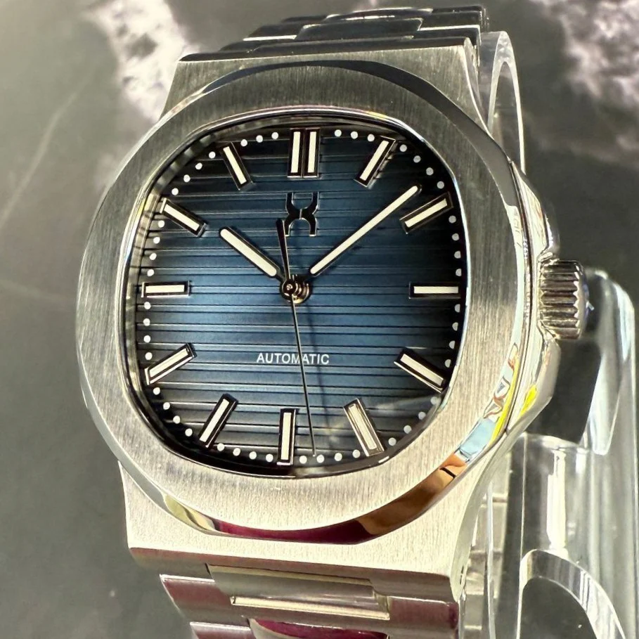 2K WATCH Monte Carlo Automatic 40mm Blue Dial ALL Stainless Steel - Image 3