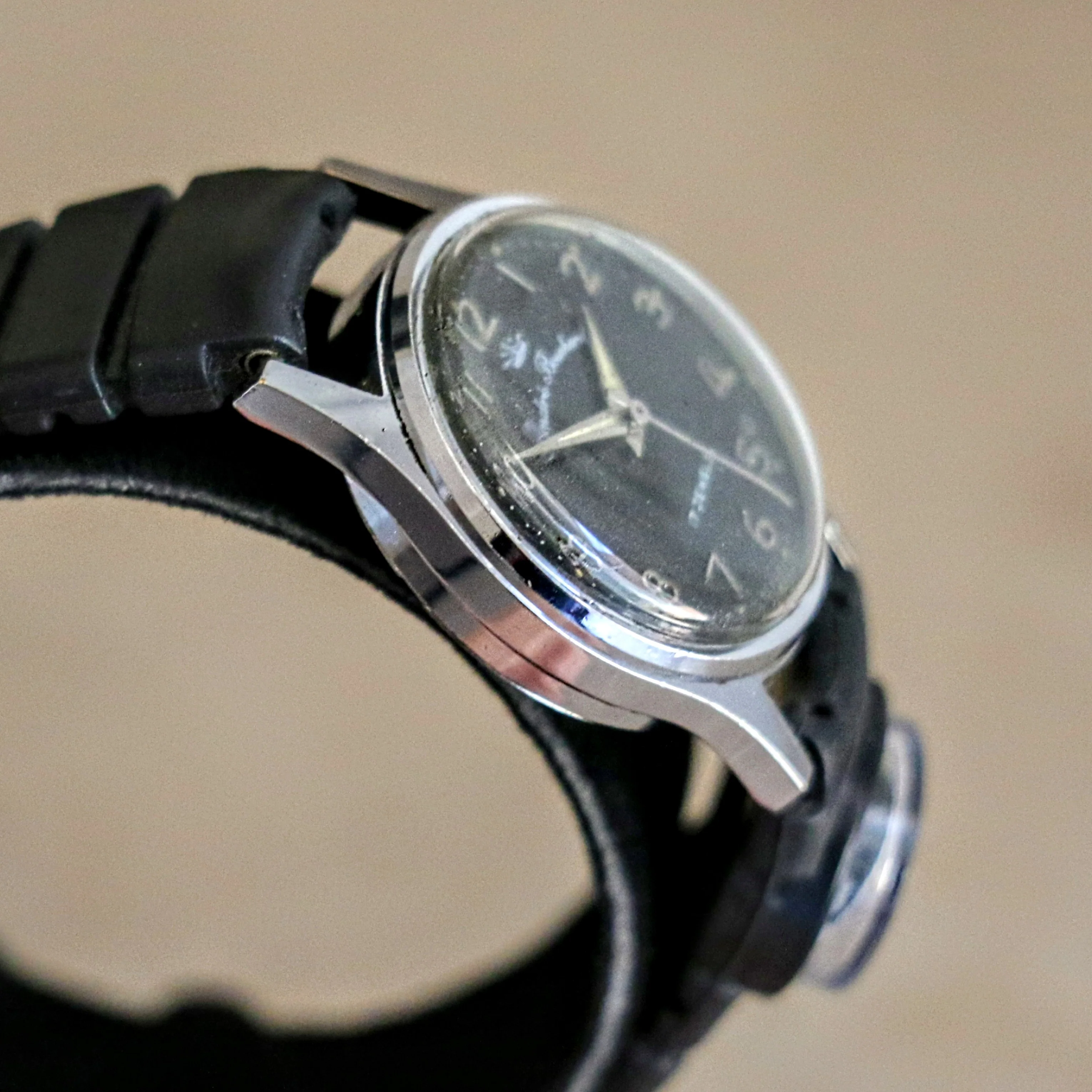ANDRE BOUCHARD Wristwatch 17 Jewels 27mm Mechanical Display Back Watch - Image 9